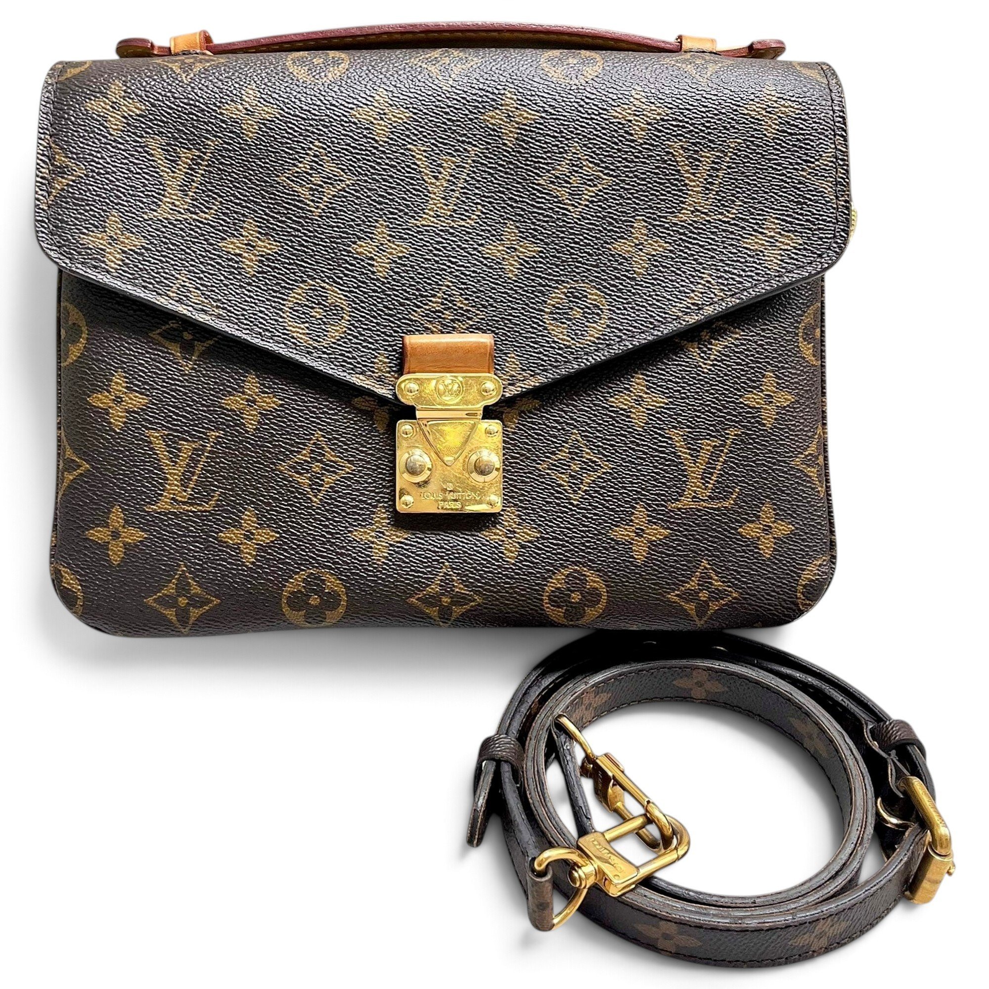 Louis Vuitton Metis leather handbag
