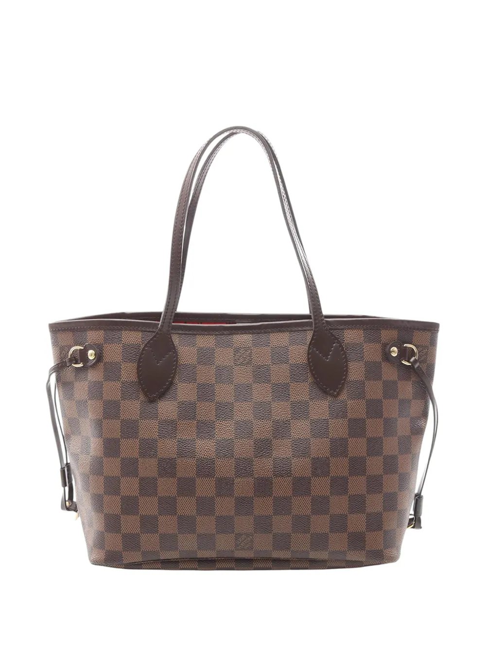 2008 Damier Ebene Neverfull PM tote bag