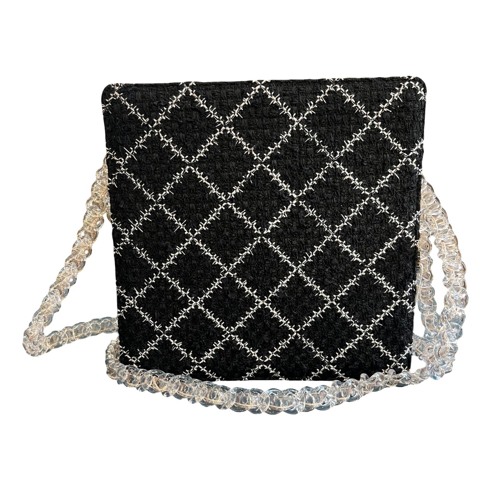 Tweed handbag