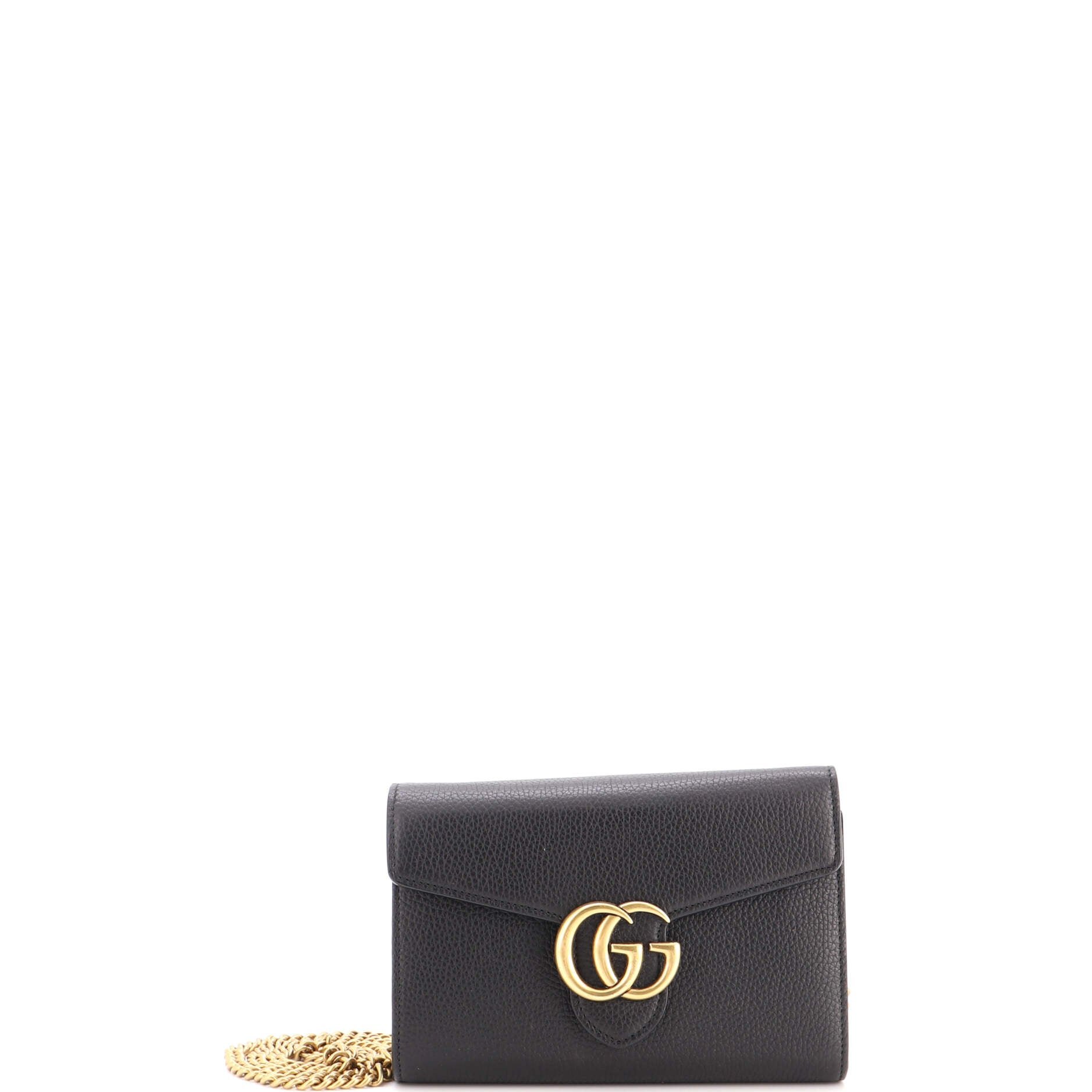 GG Marmont Chain Wallet Leather Mini