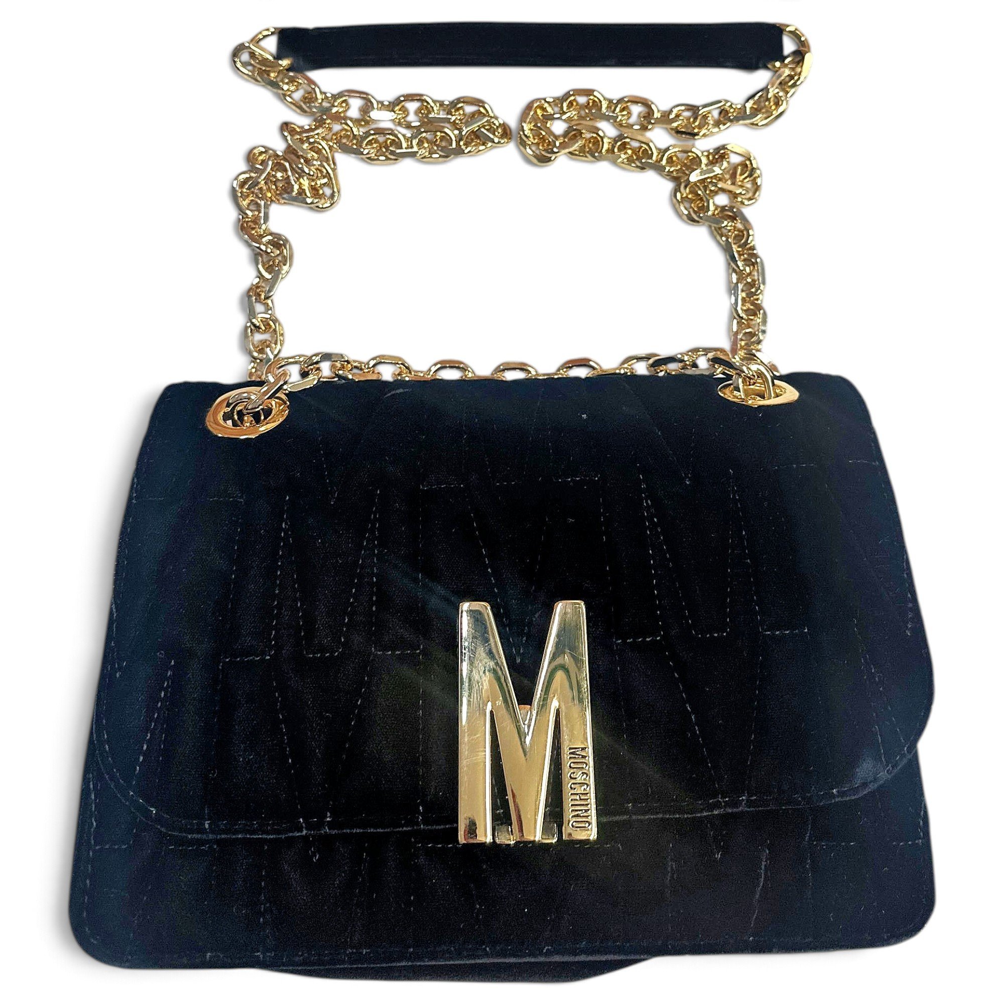 Velvet handbag