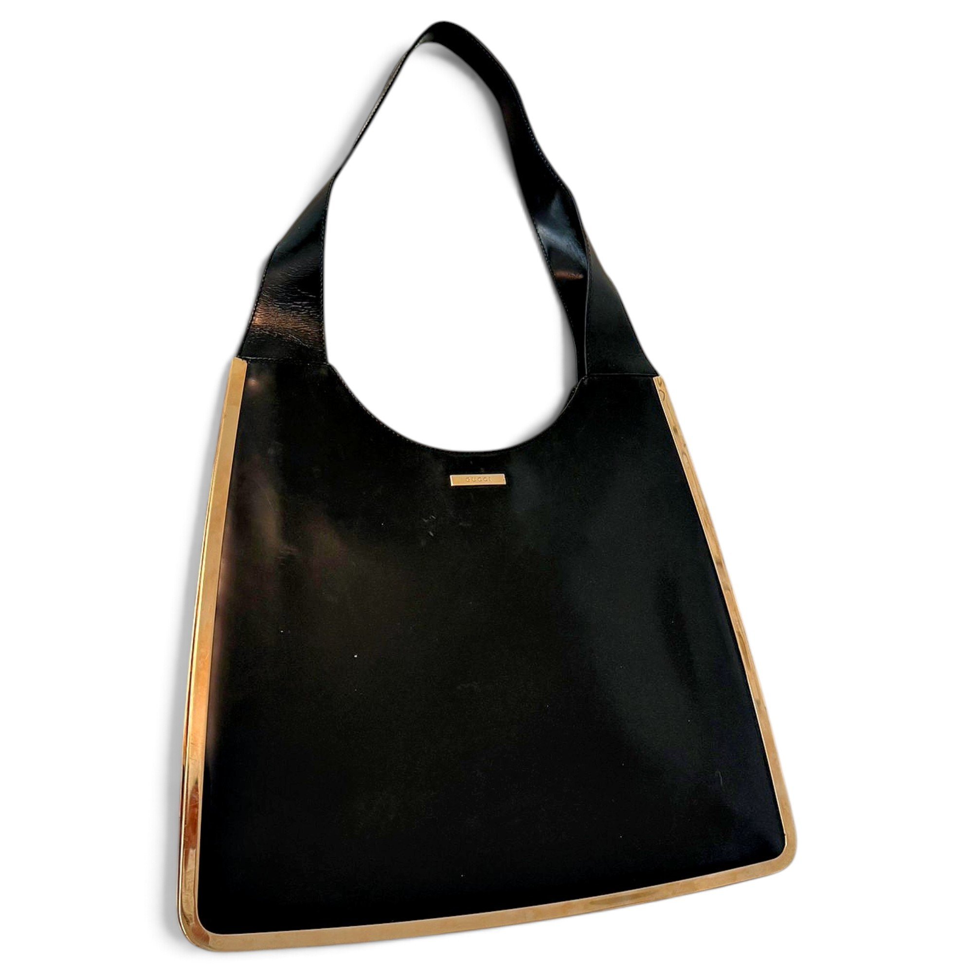 Hobo leather handbag