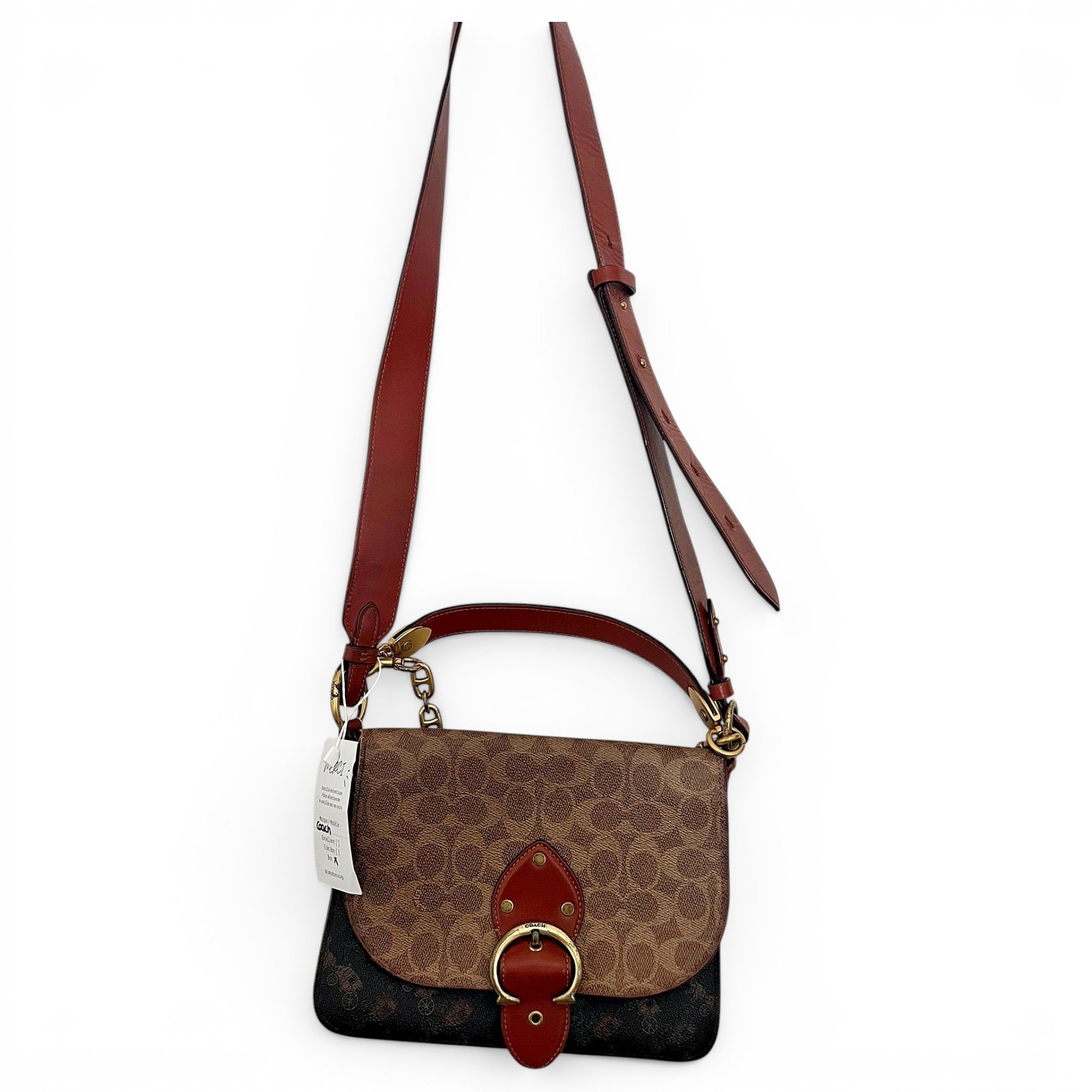 Leather crossbody bag