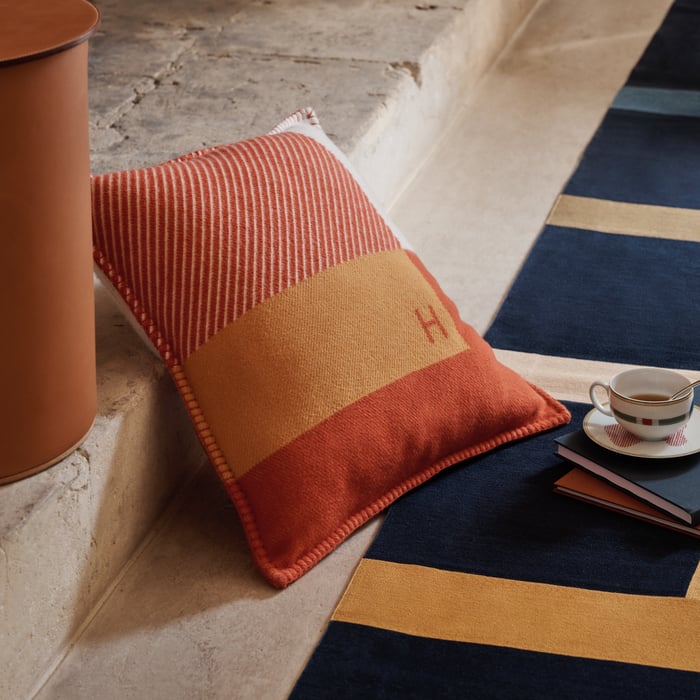 Gris H Riviera Pillow