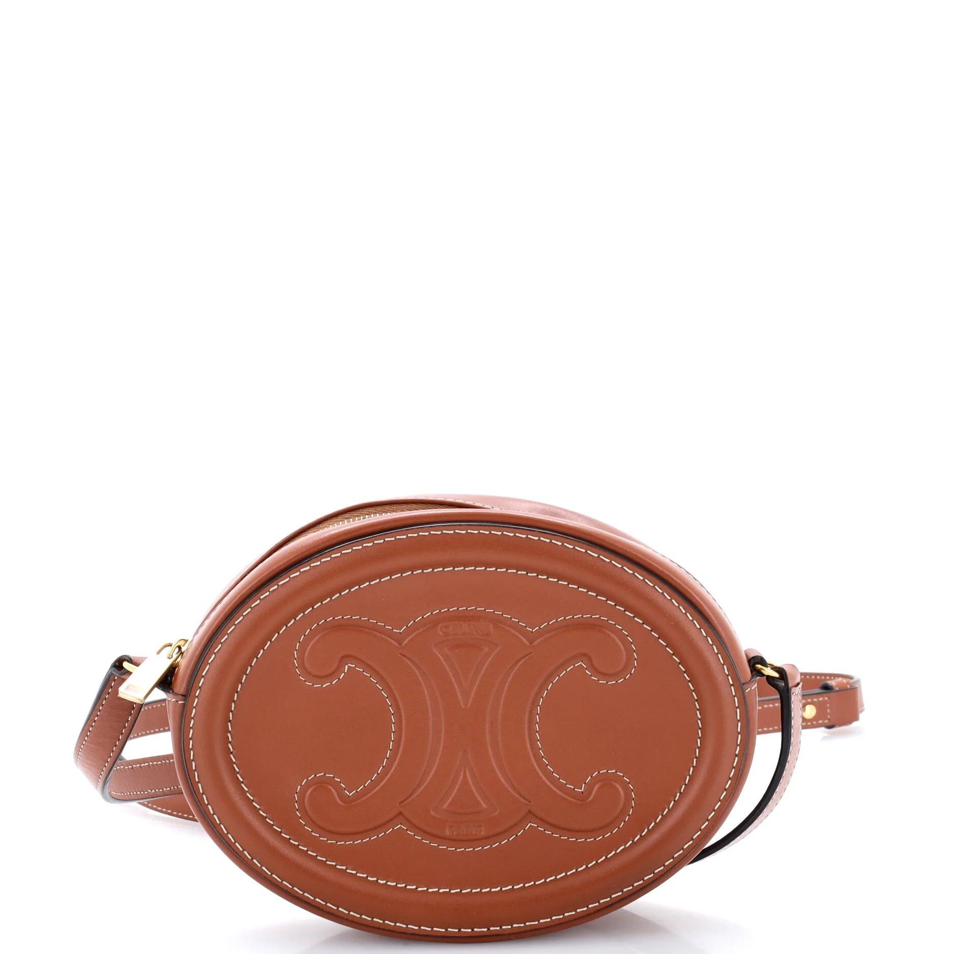 Leather crossbody bag