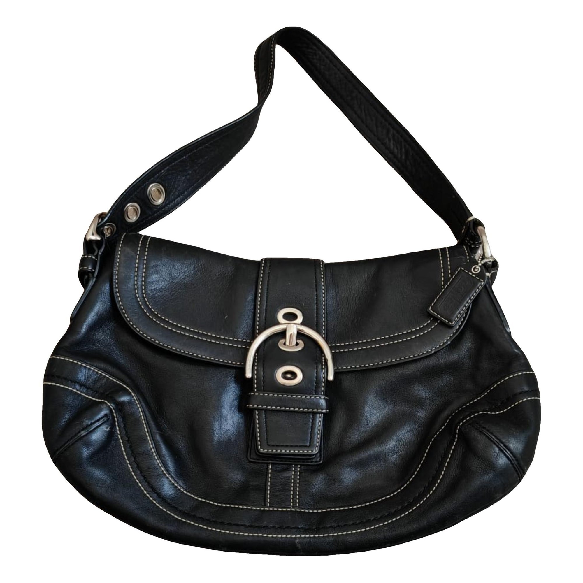 Signature Sufflette leather handbag