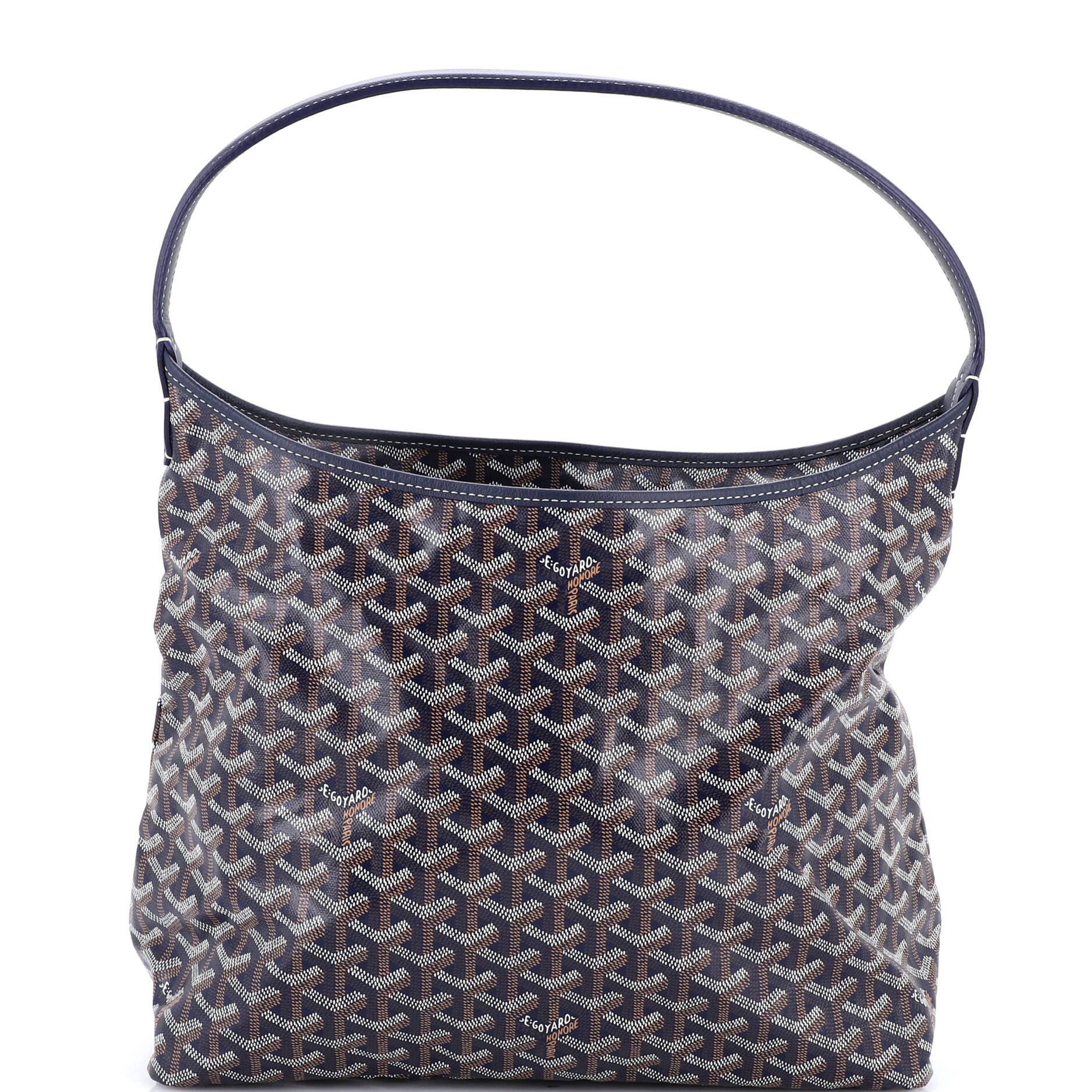 Goyard Boheme Hobo Coated Canvas