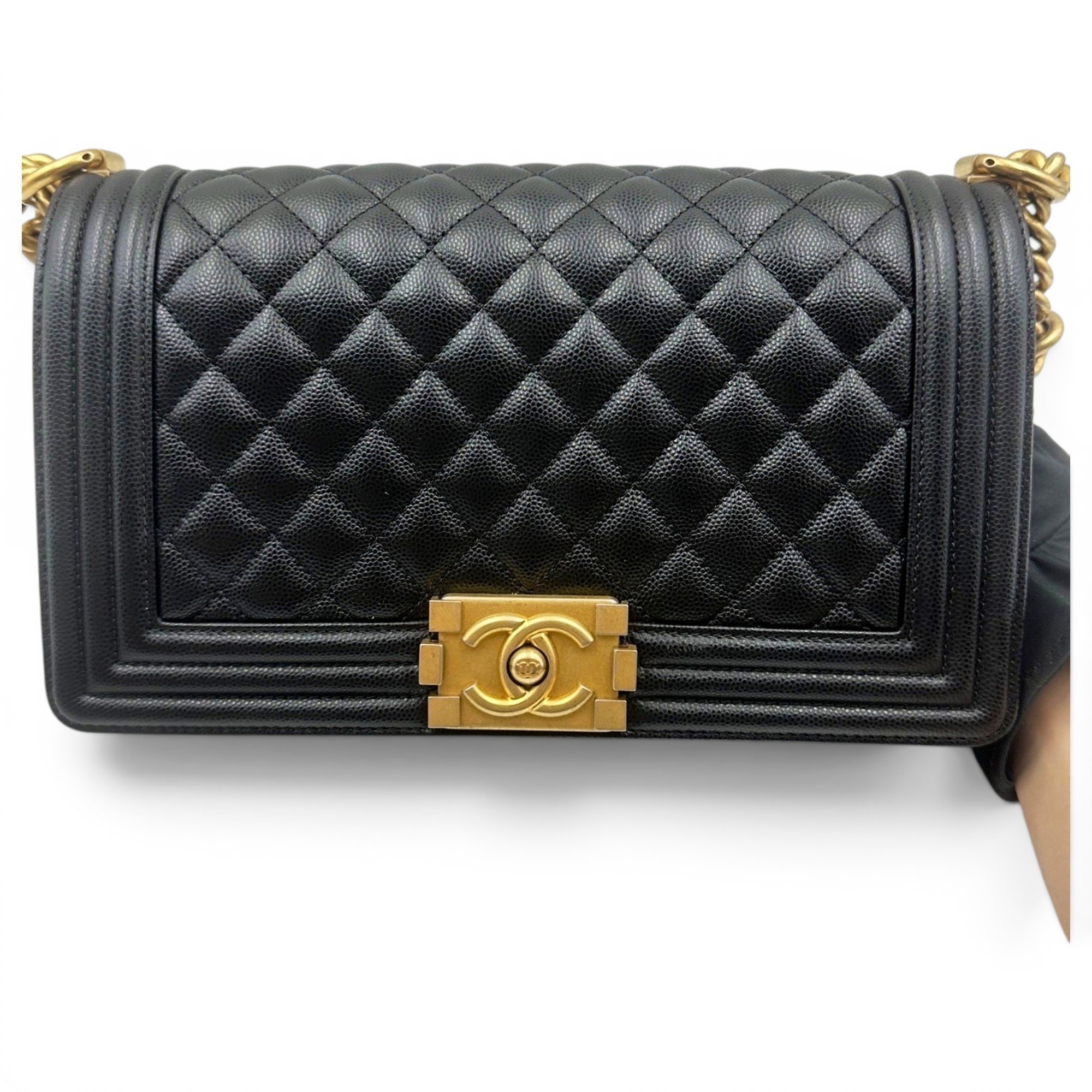 Boy leather handbag