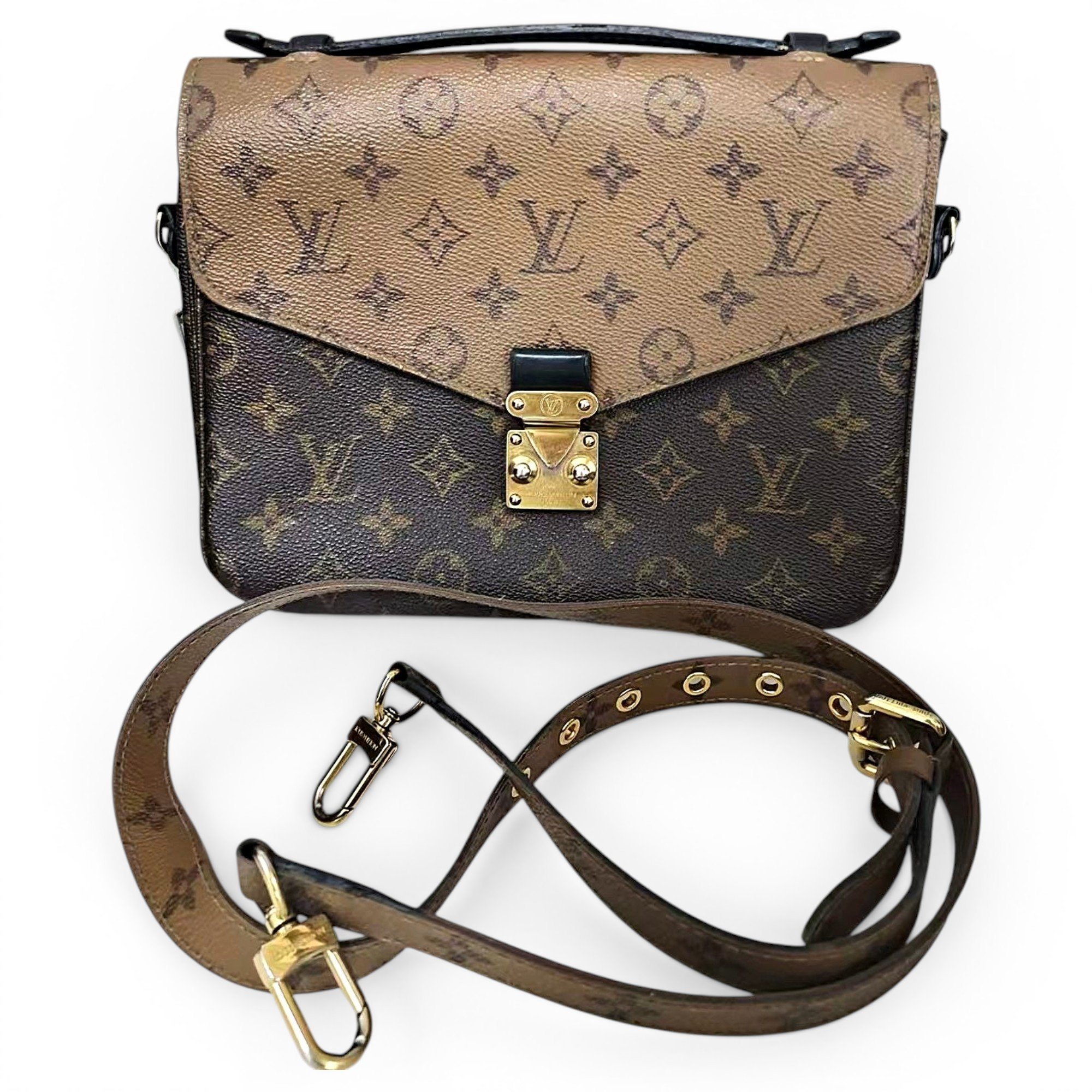 Leather crossbody bag