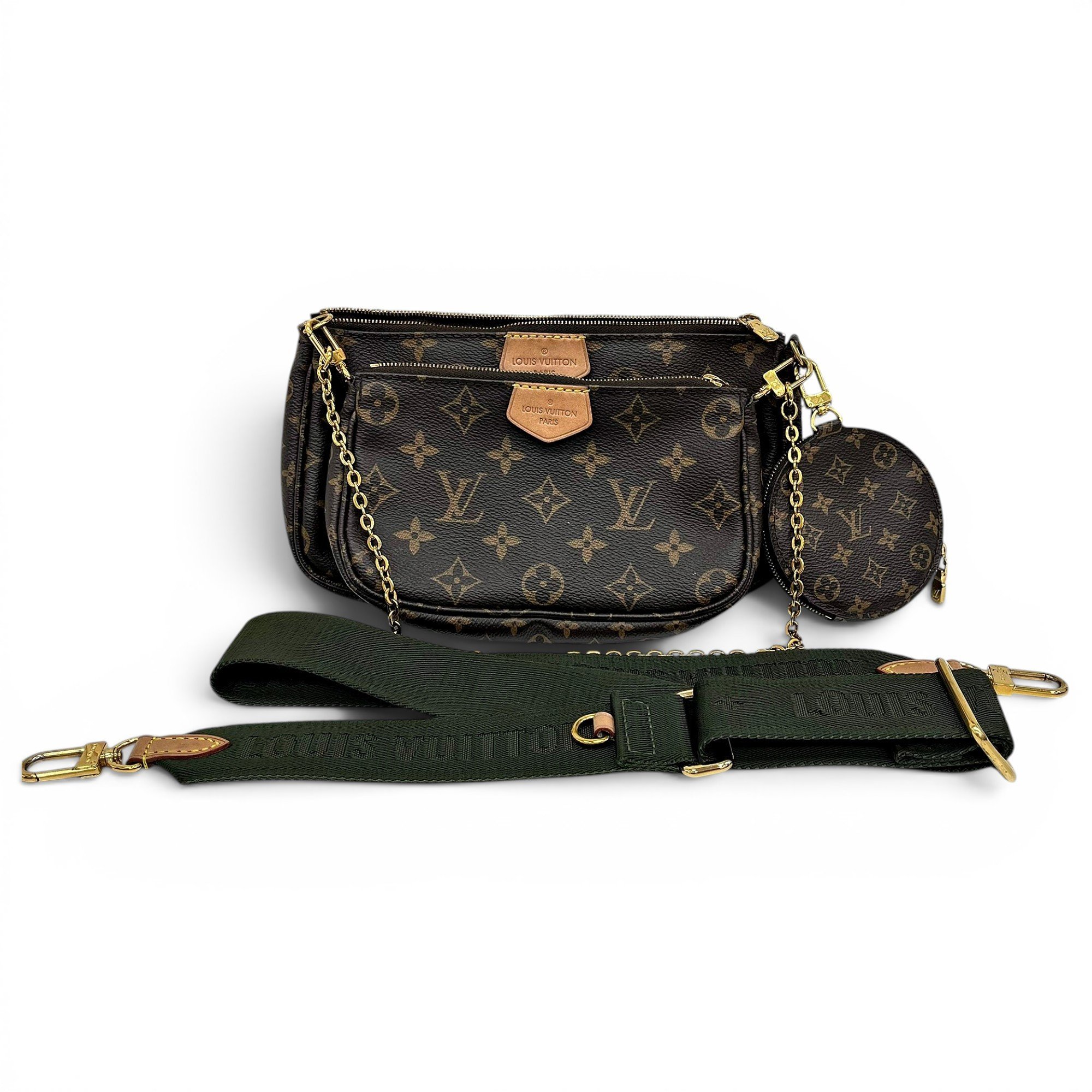Multi Pochette Accessoires leather handbag