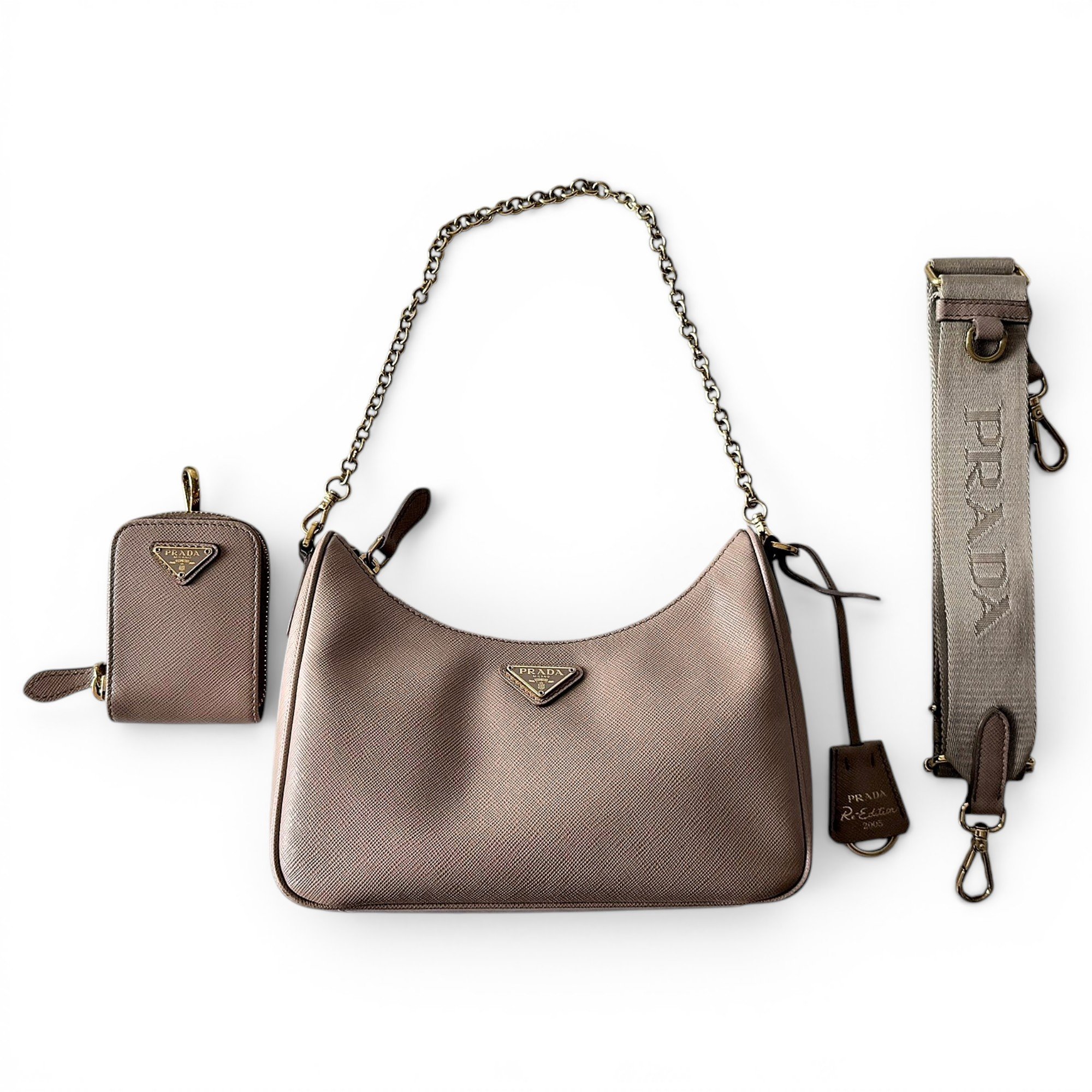 Re-Edition 2005 leather handbag