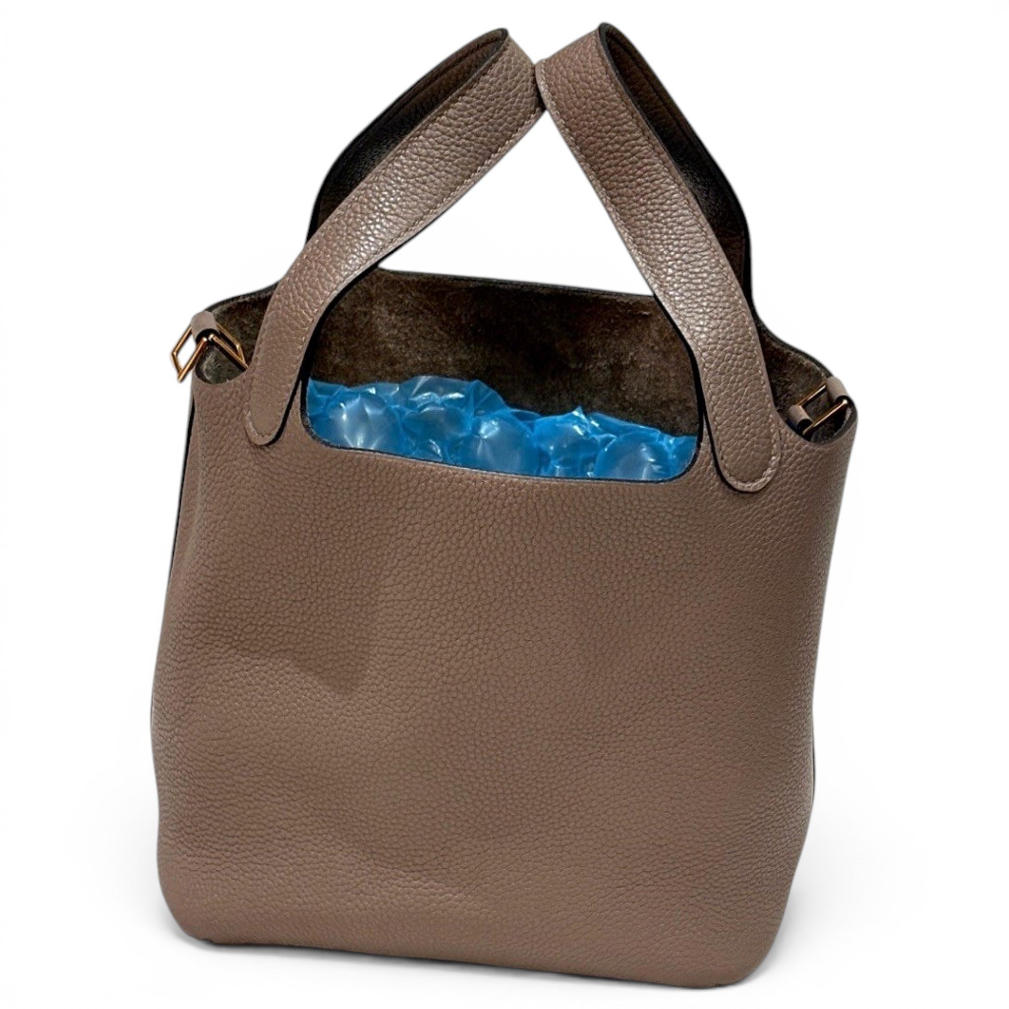 Picotin leather handbag
