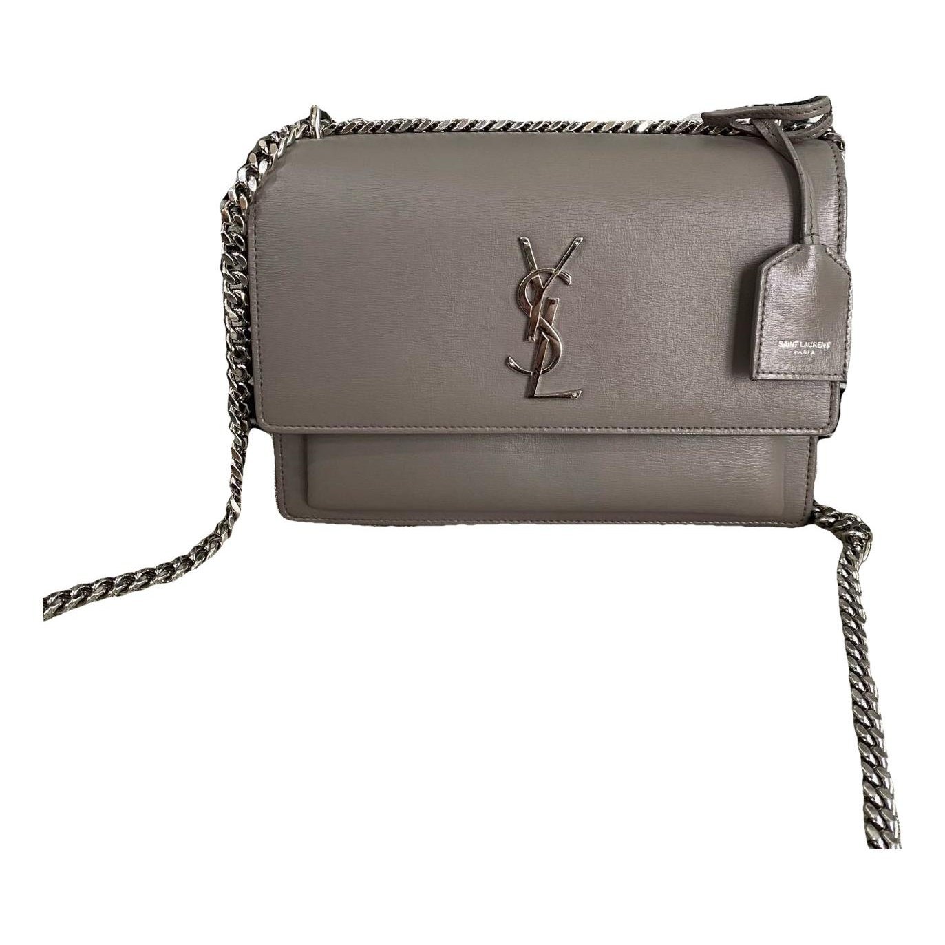 Sunset leather handbag