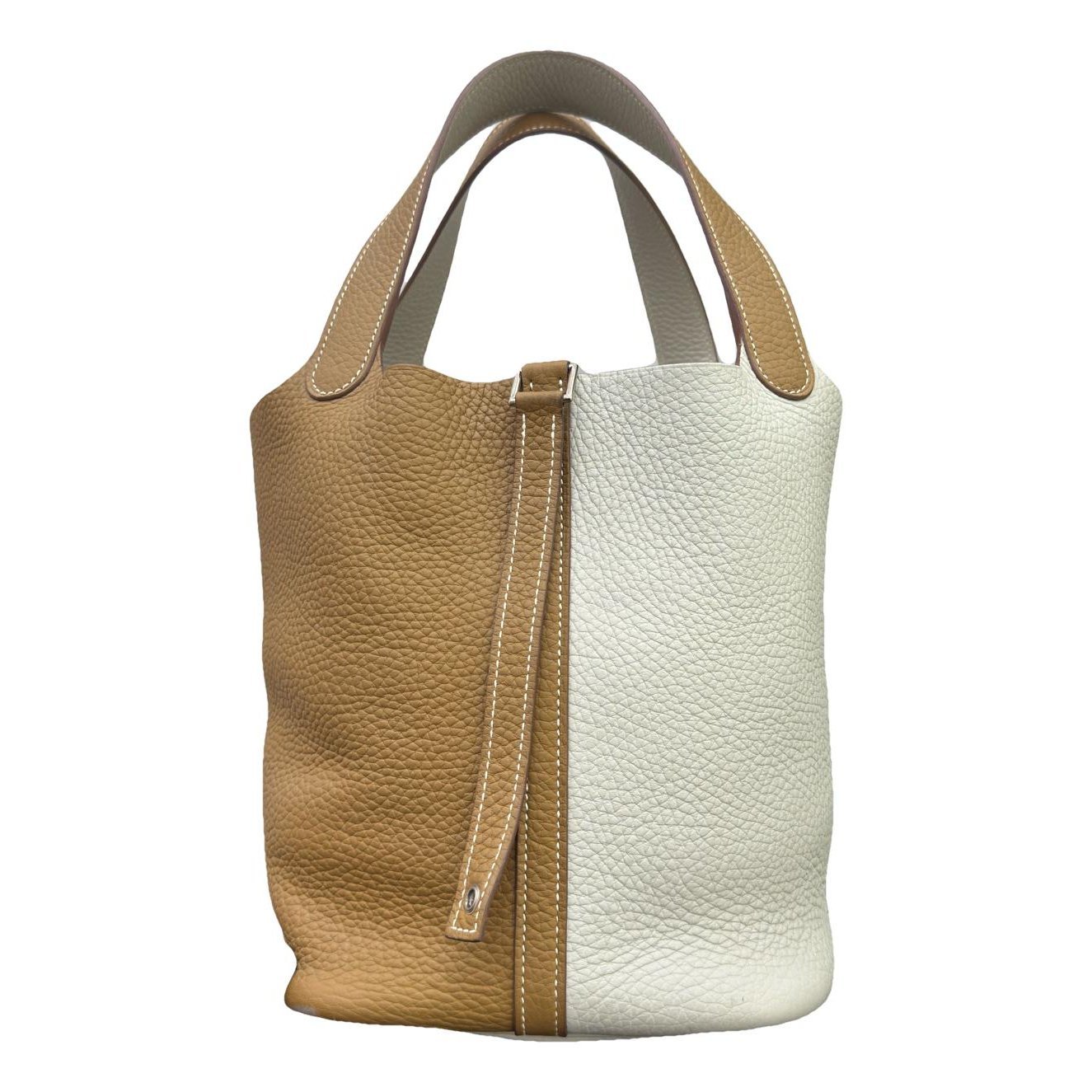 Picotin leather handbag