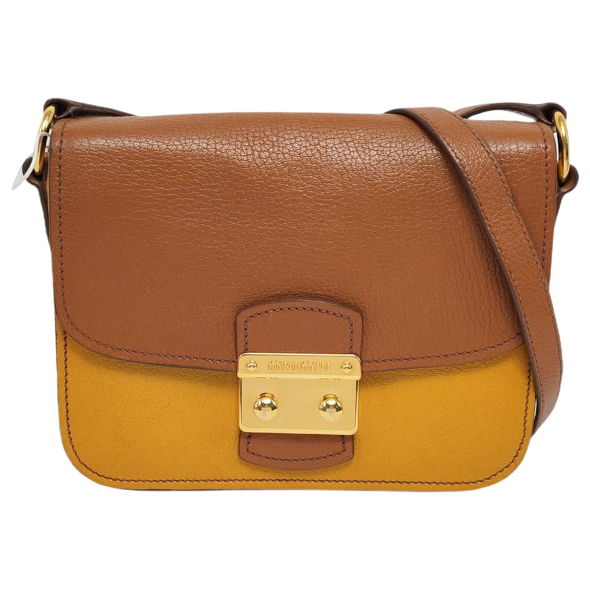 Leather crossbody bag