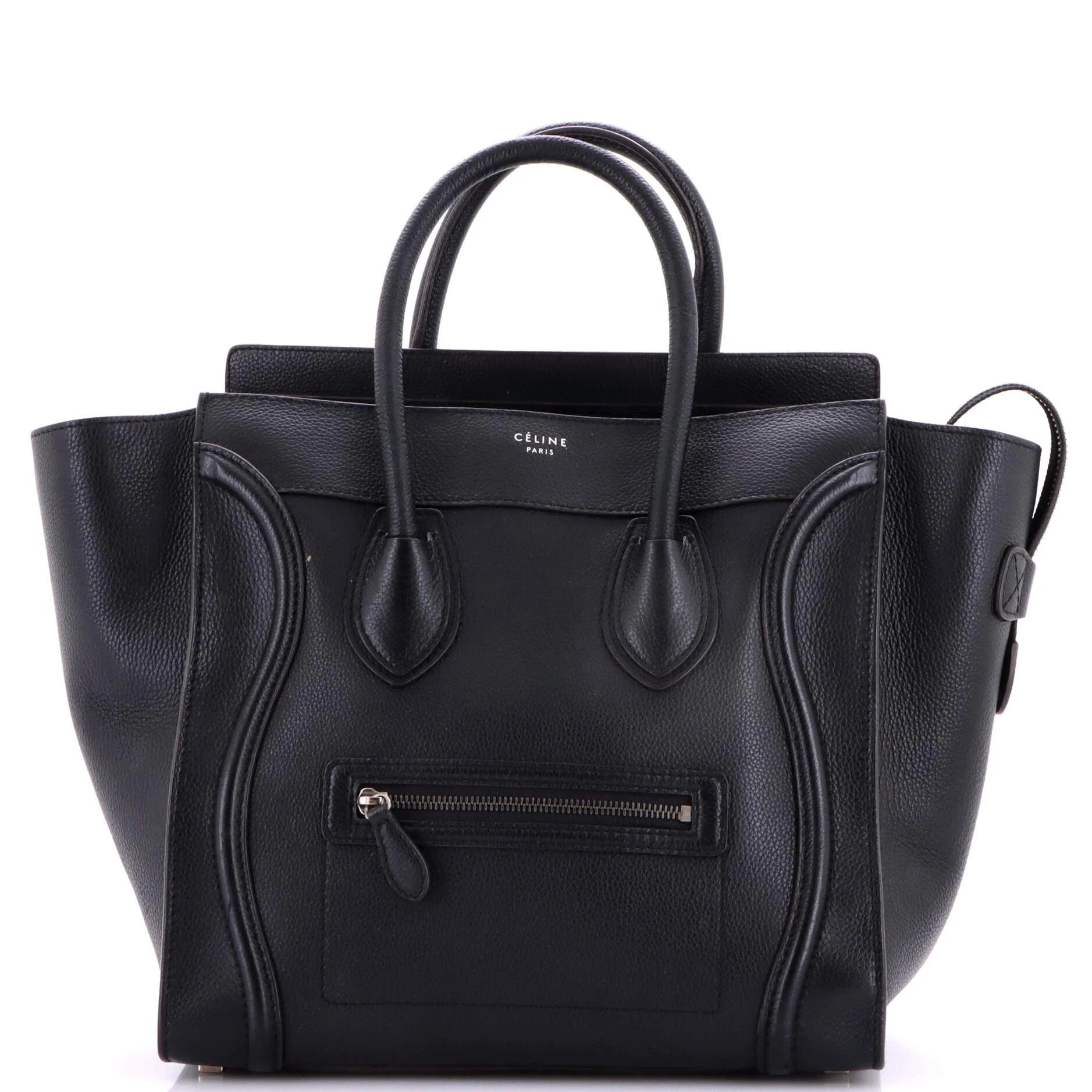 Leather tote