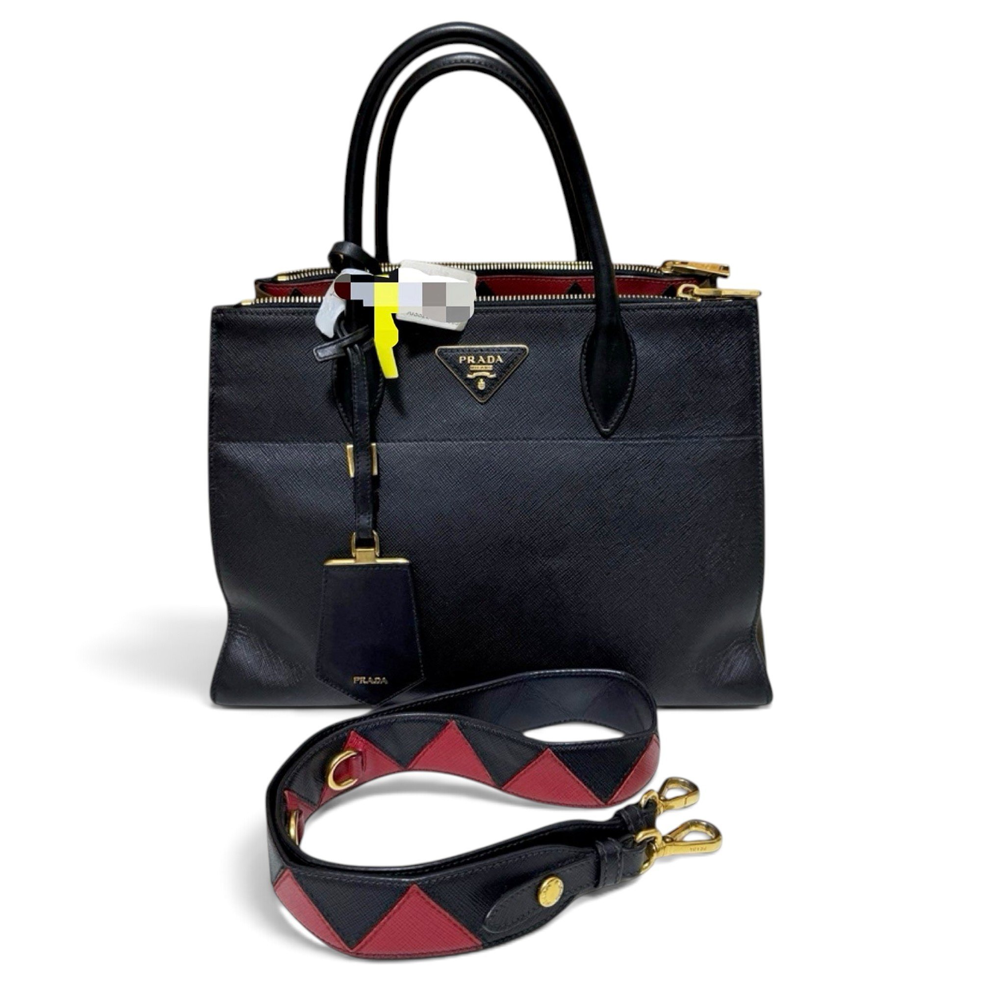 Paradigme leather handbag