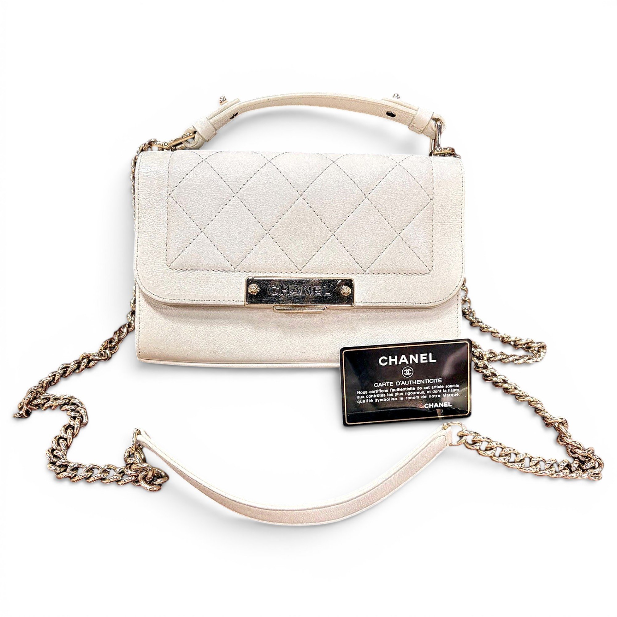Leather handbag
