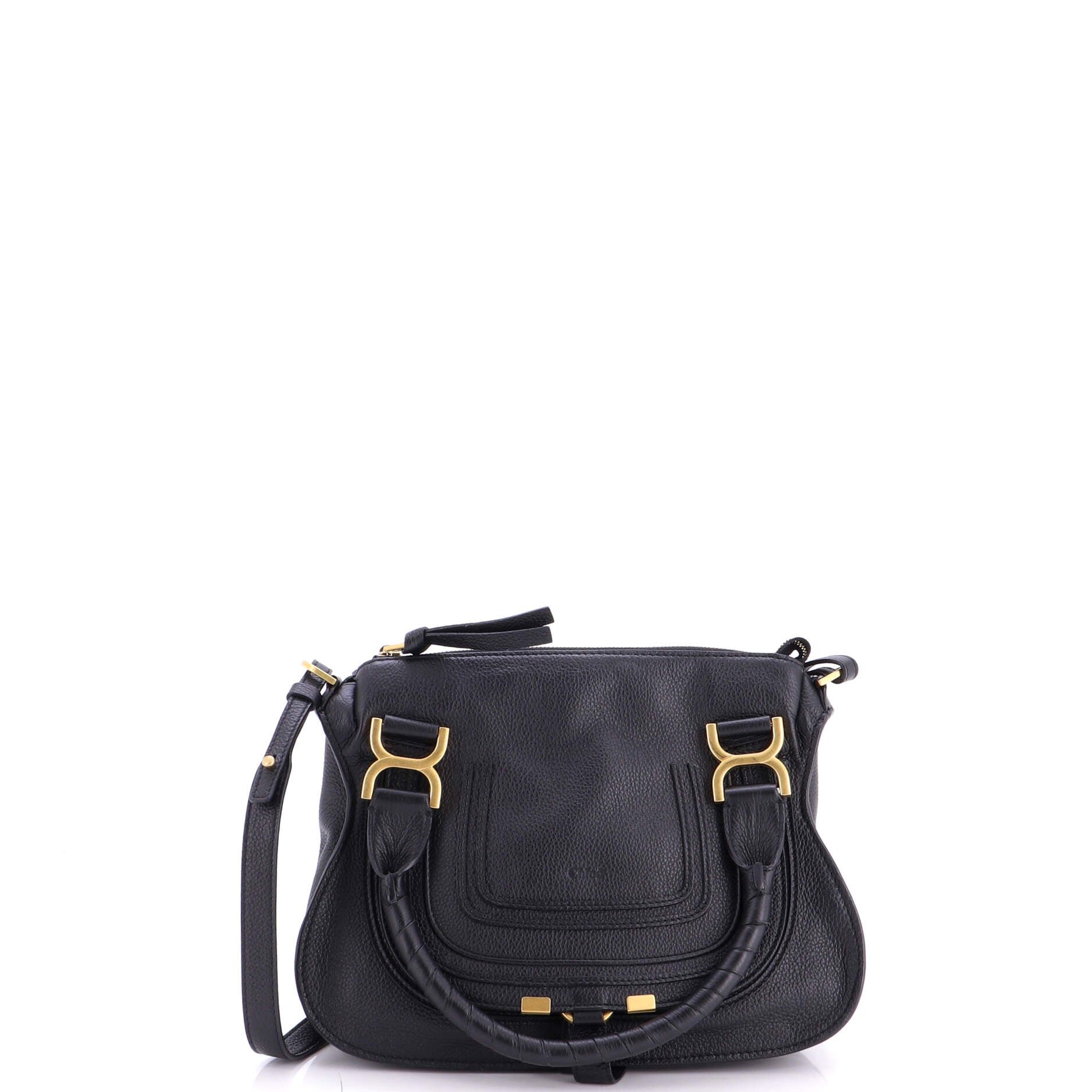 Marcie Satchel Leather Small