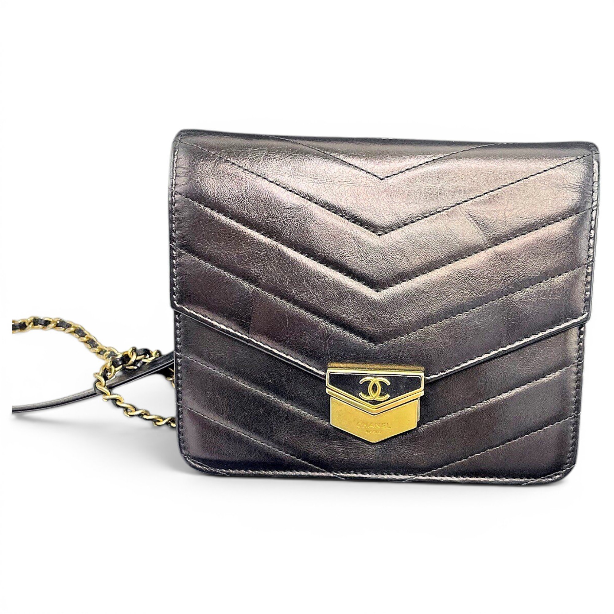 Leather handbag