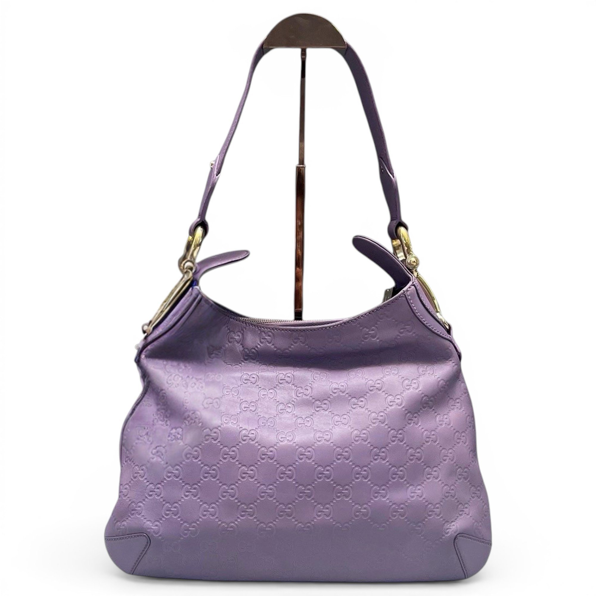 Hobo leather handbag