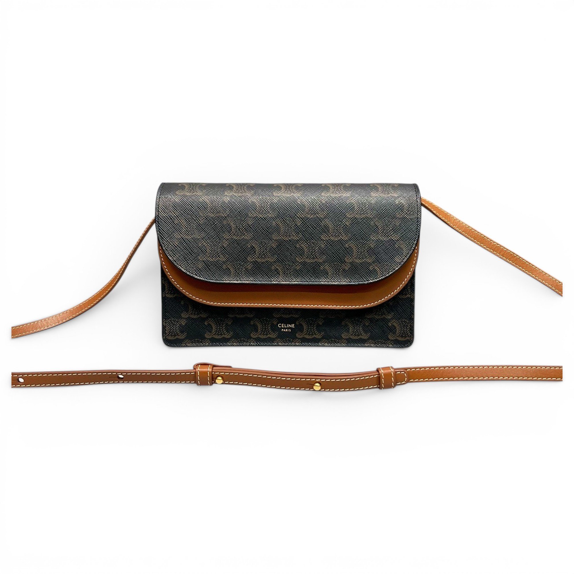 Leather crossbody bag
