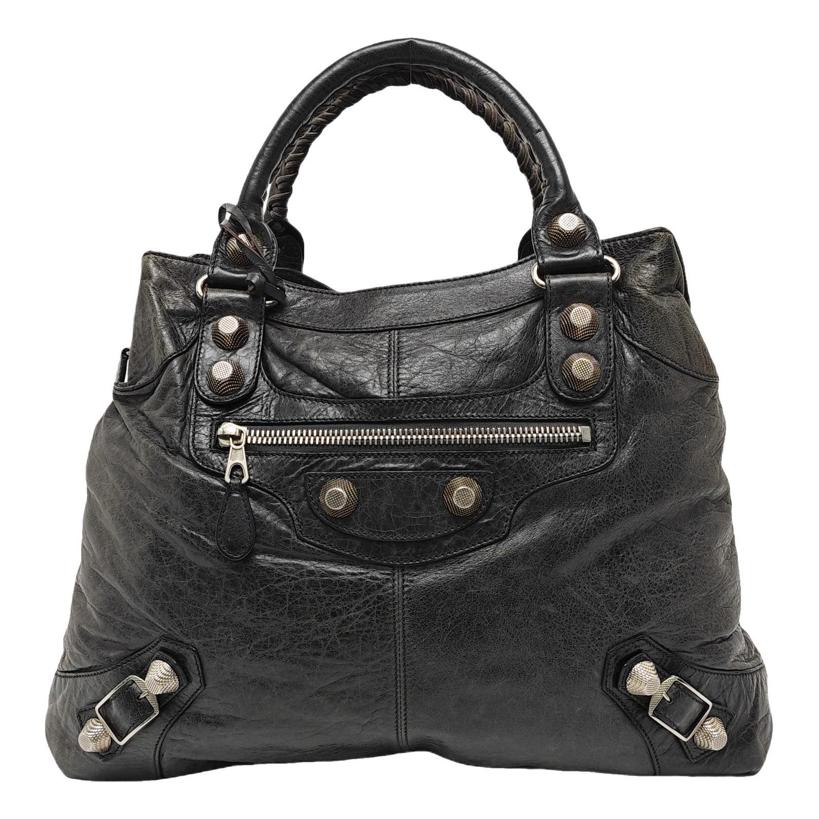 Day leather handbag
