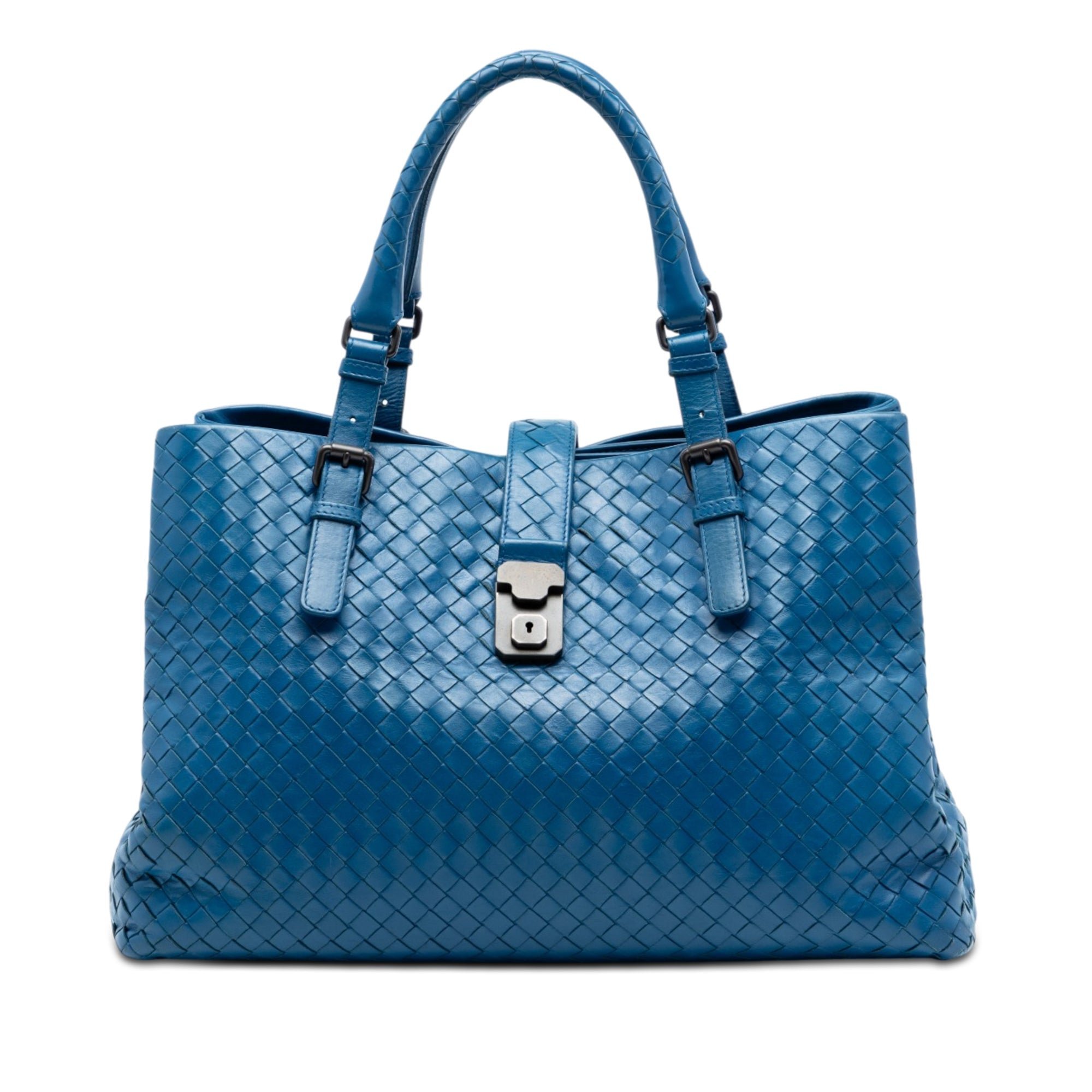Leather tote