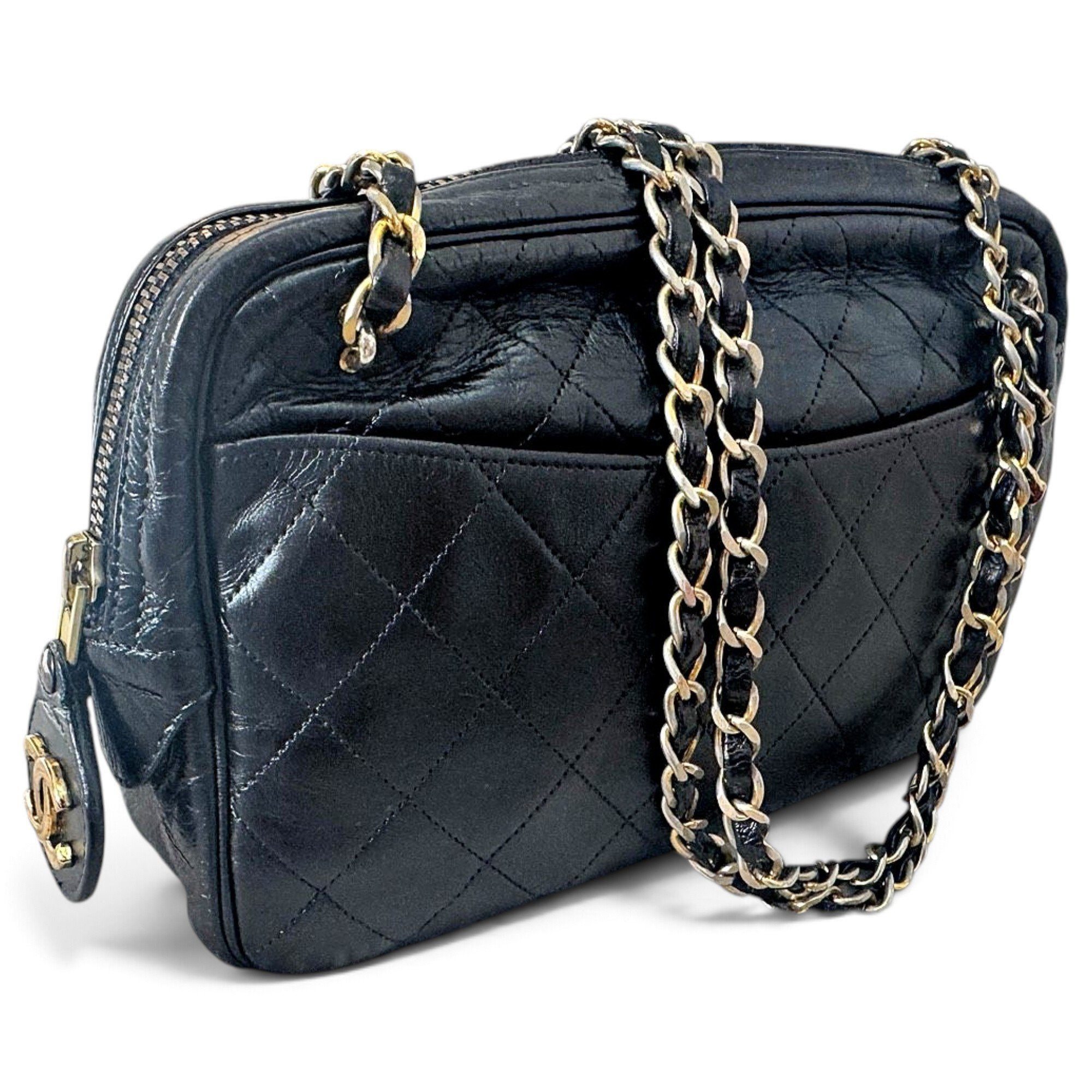 Leather handbag