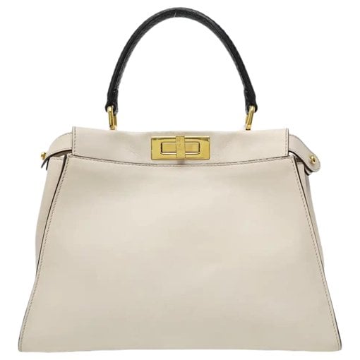 Peekaboo leather handbag
