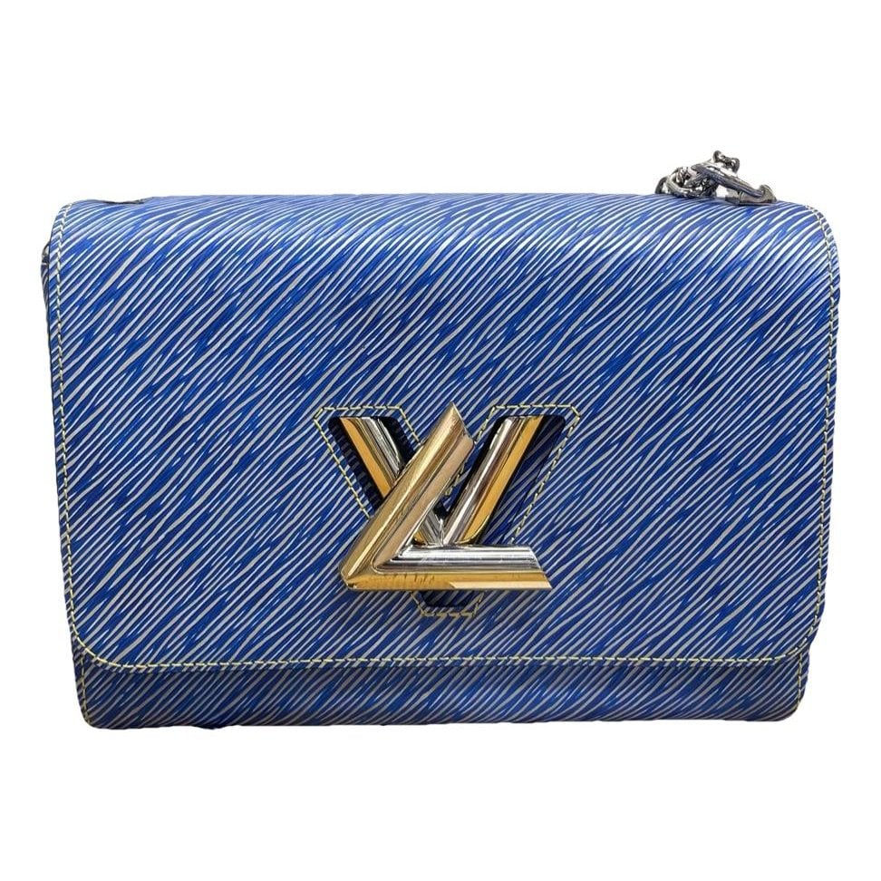 Twist leather handbag