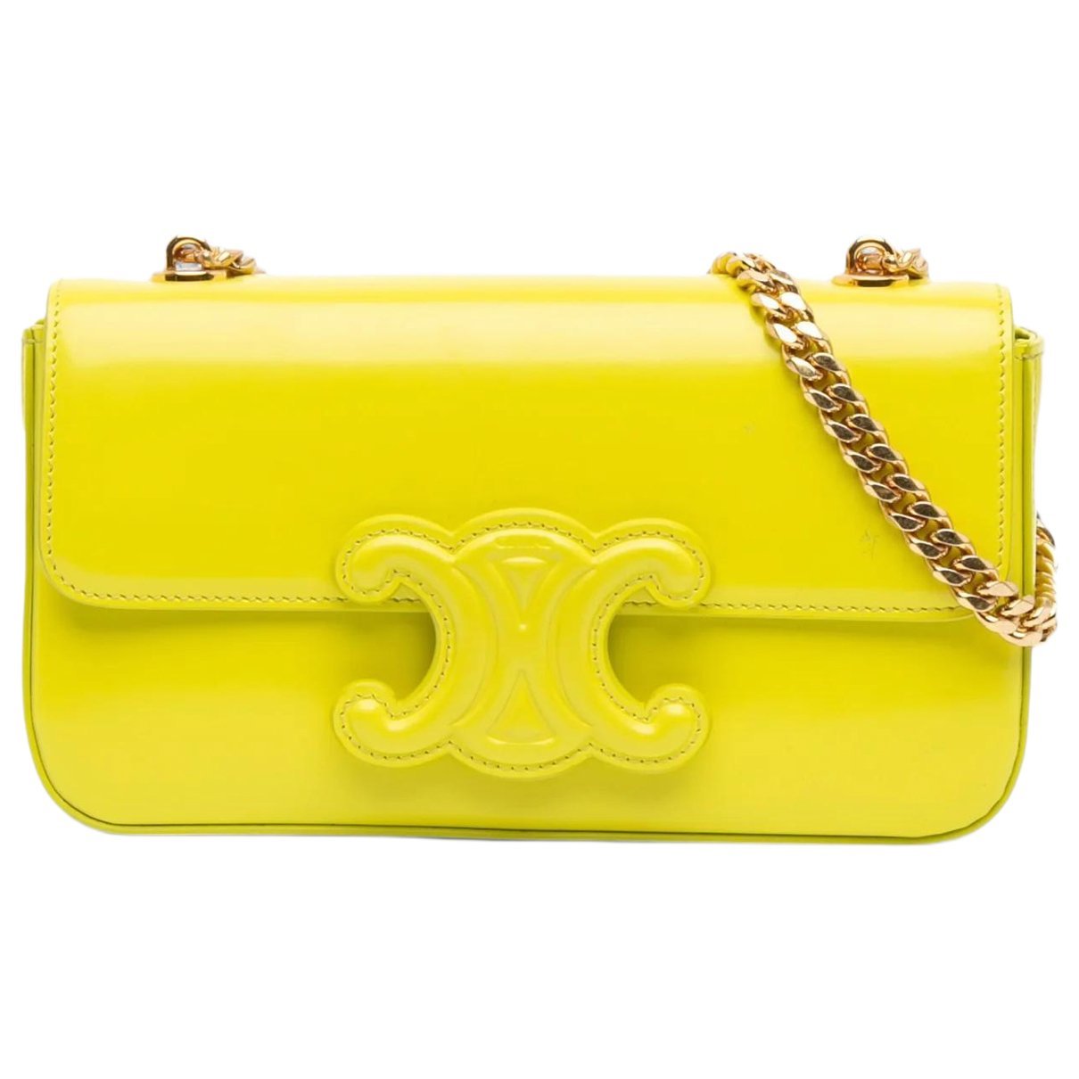 Celine Triomphe leather handbag