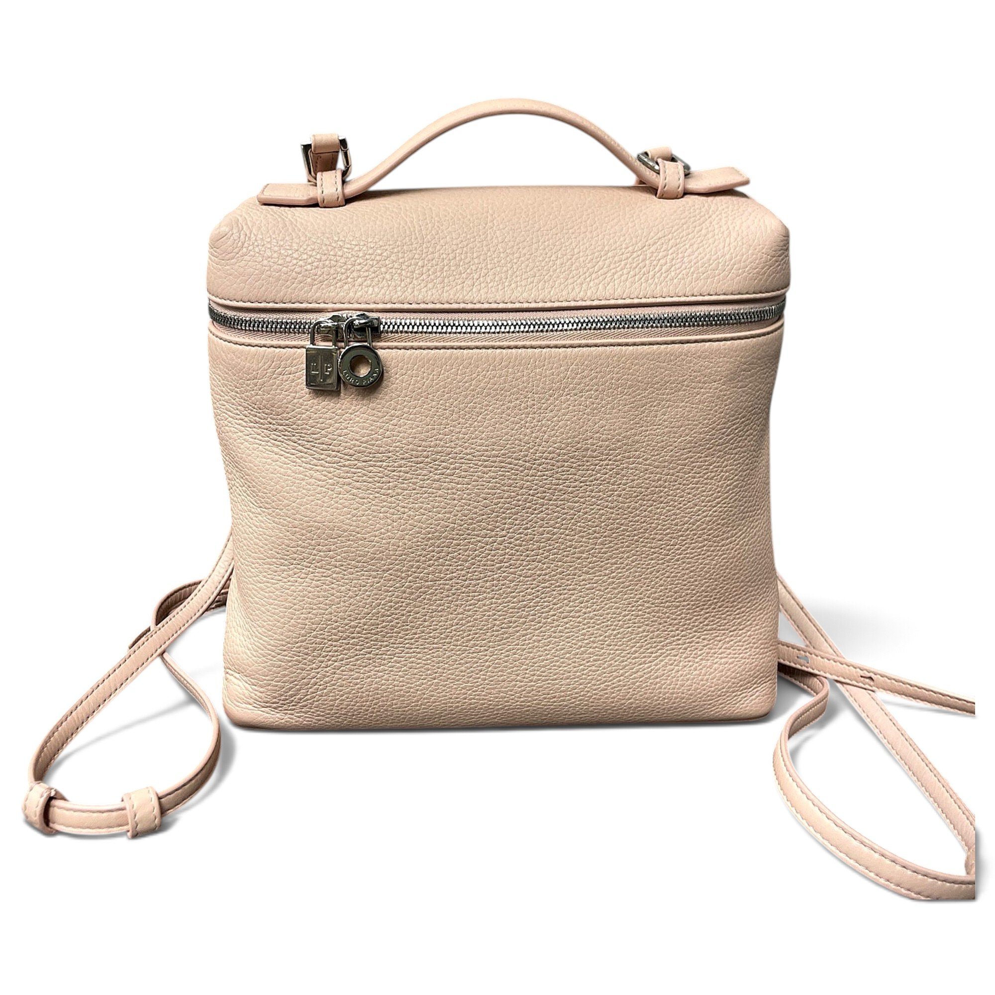 Extra Pocket leather handbag