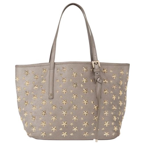 Leather tote