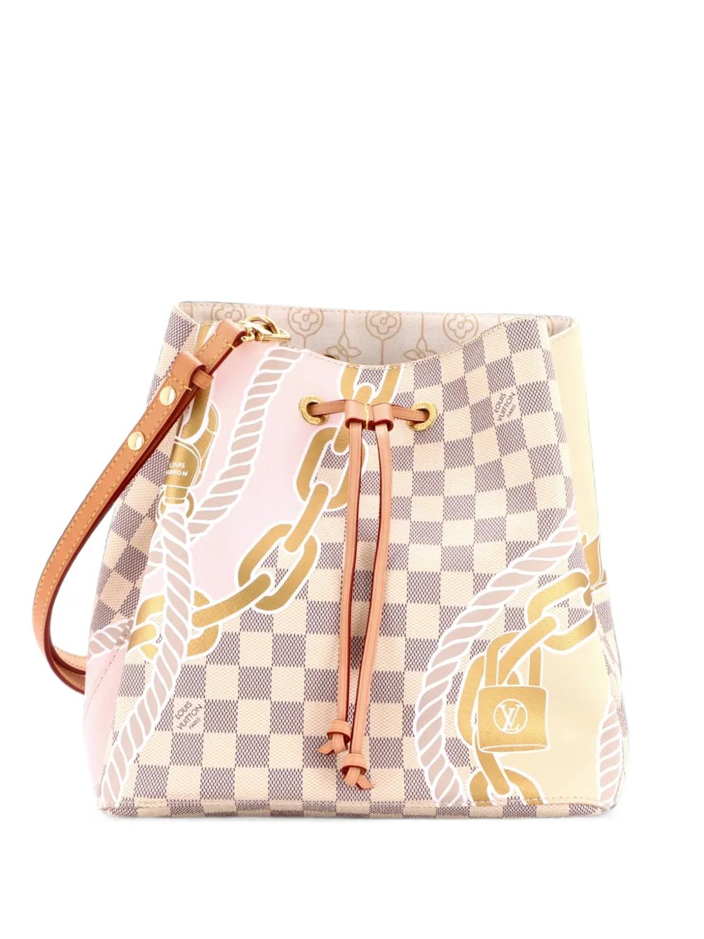 NeoNoe Handbag Limited Edition Nautical Damier MM bucket bag