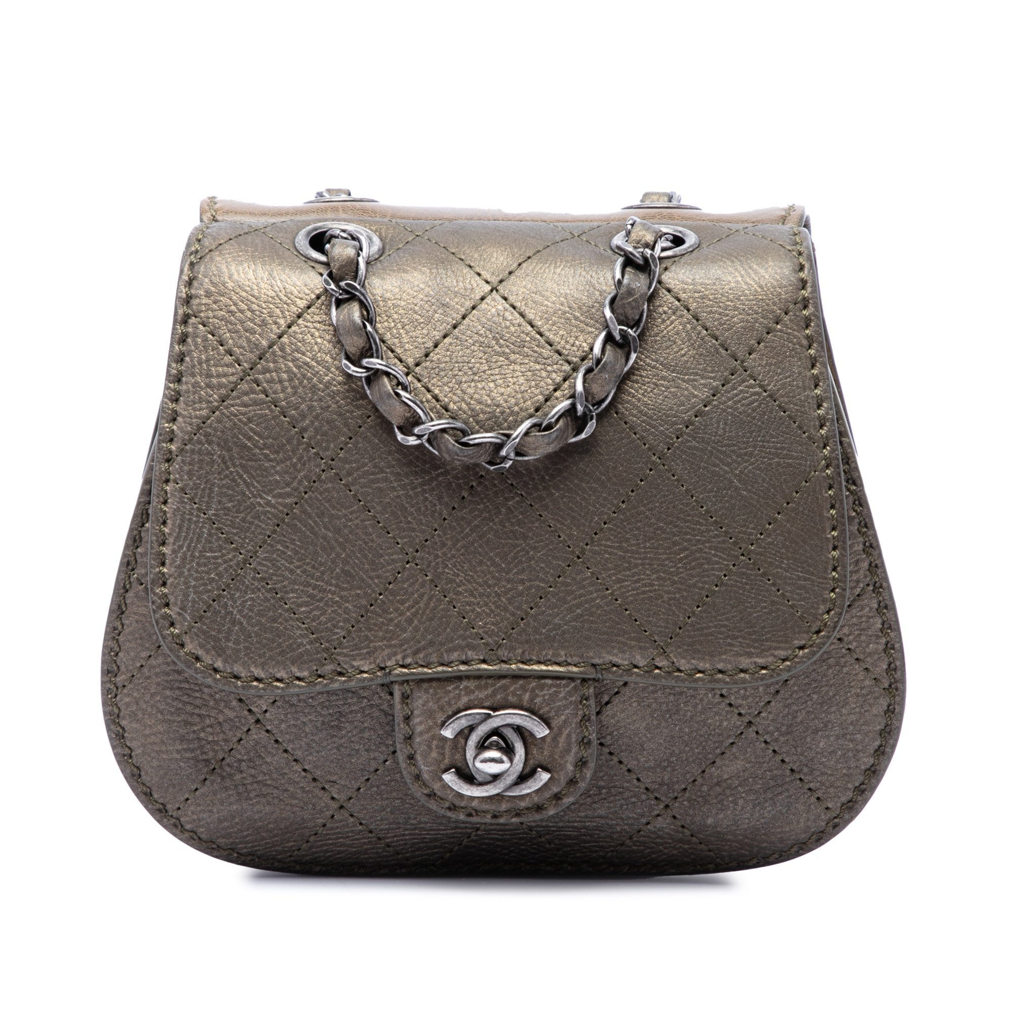 Coco twin leather handbag