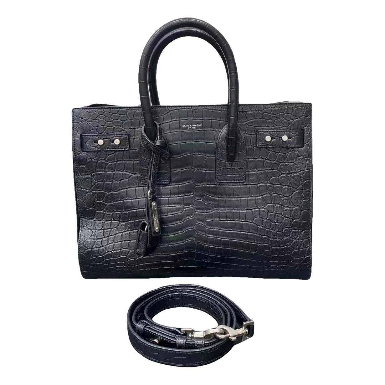 Sac de Jour leather tote