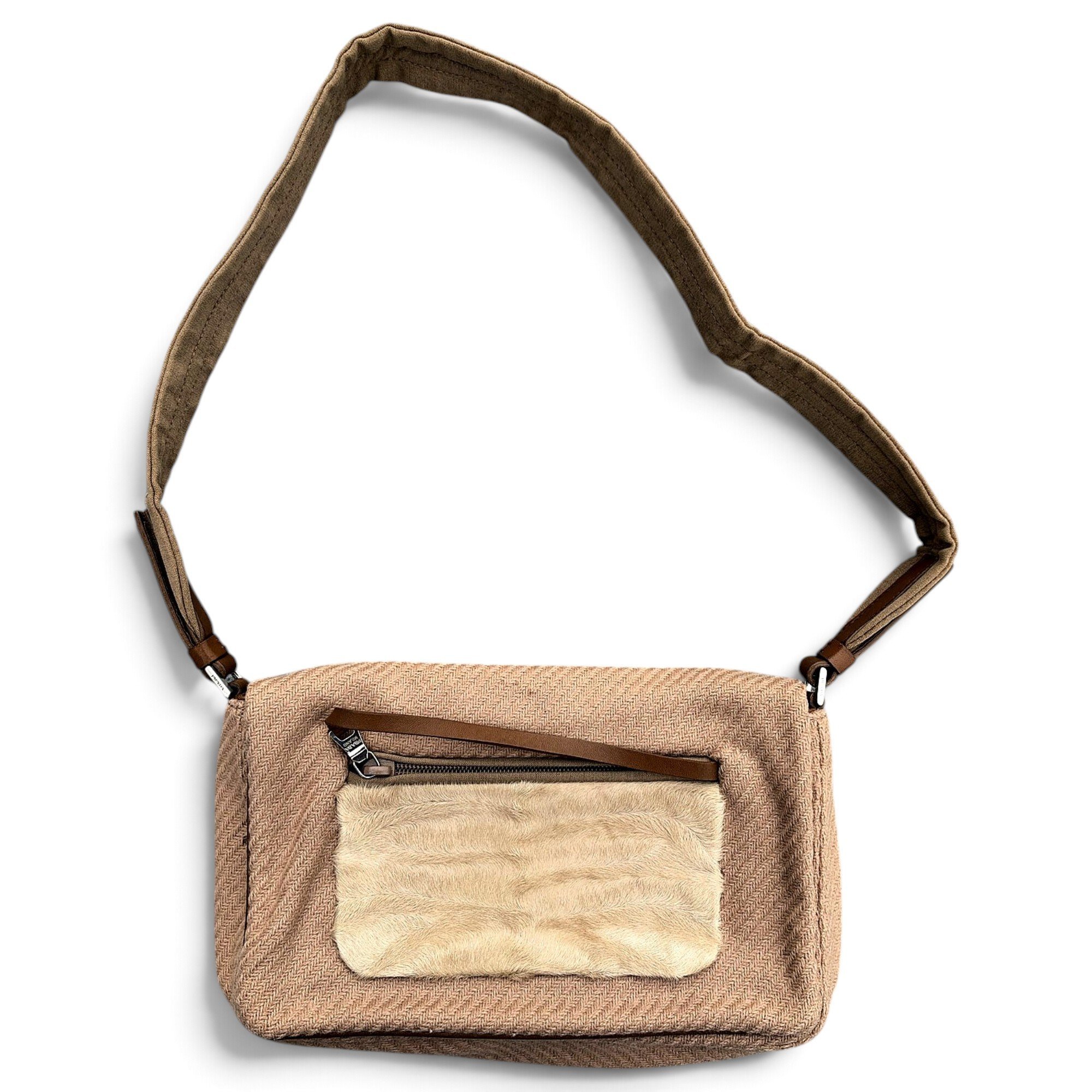 Patent leather handbag