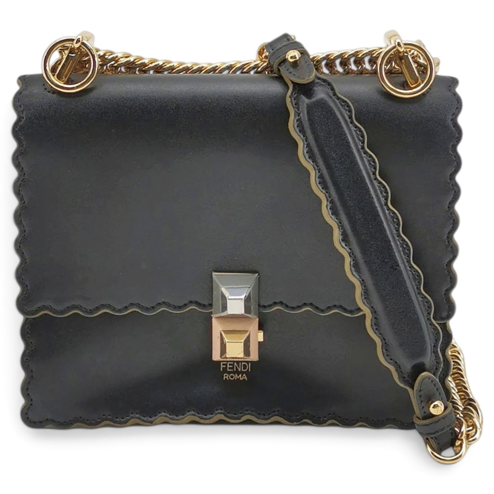 Kan I leather handbag