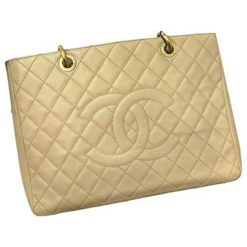 Grand shopping leather tote
