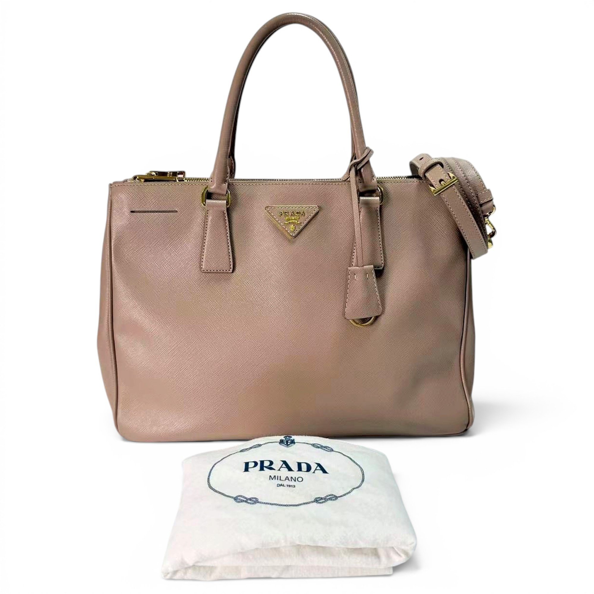 Galleria leather handbag