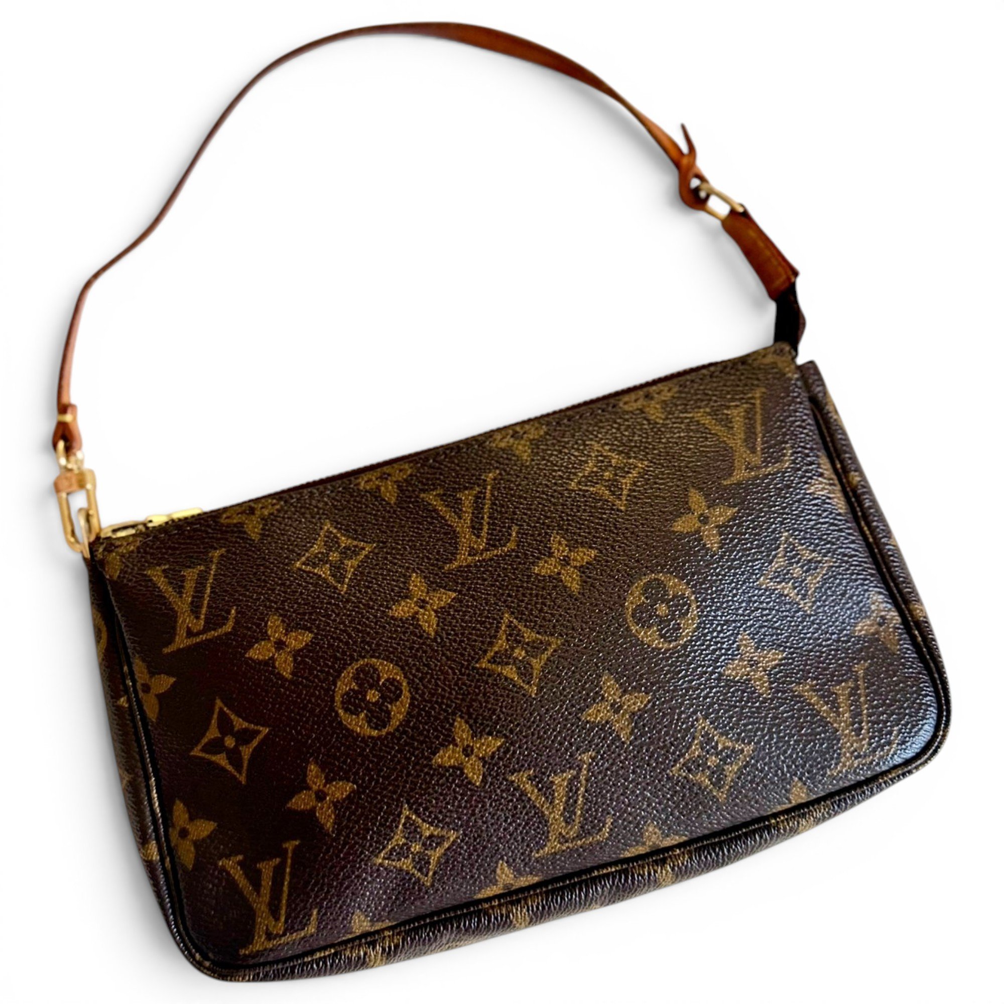 Pochette Accessoire leather handbag