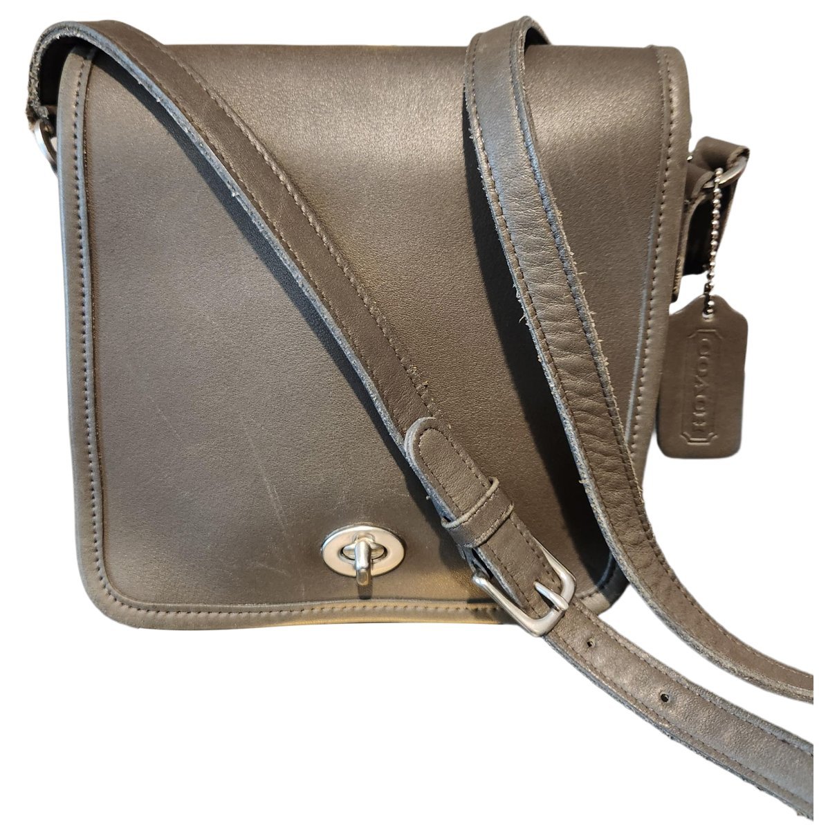 Leather crossbody bag
