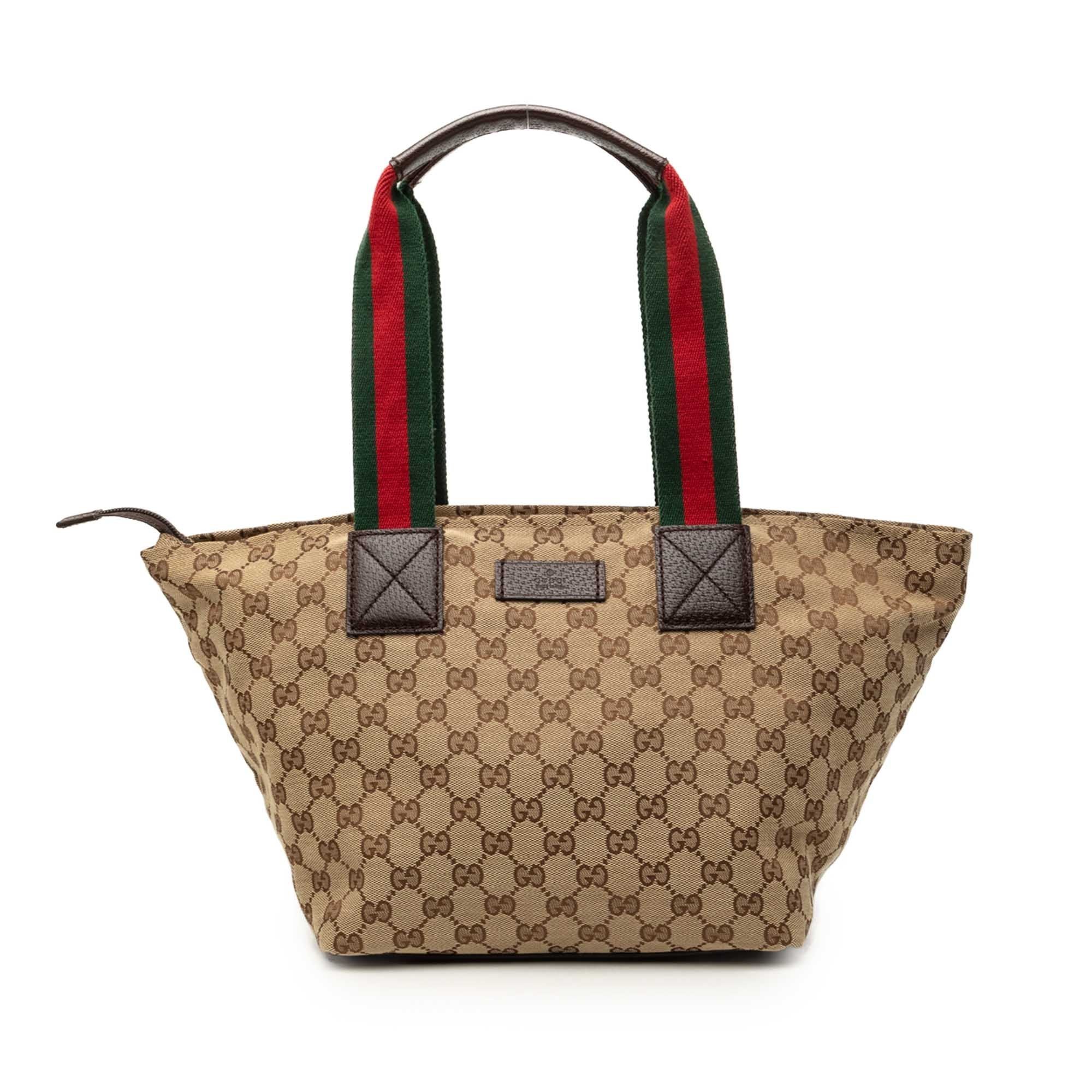 Gucci B leather tote