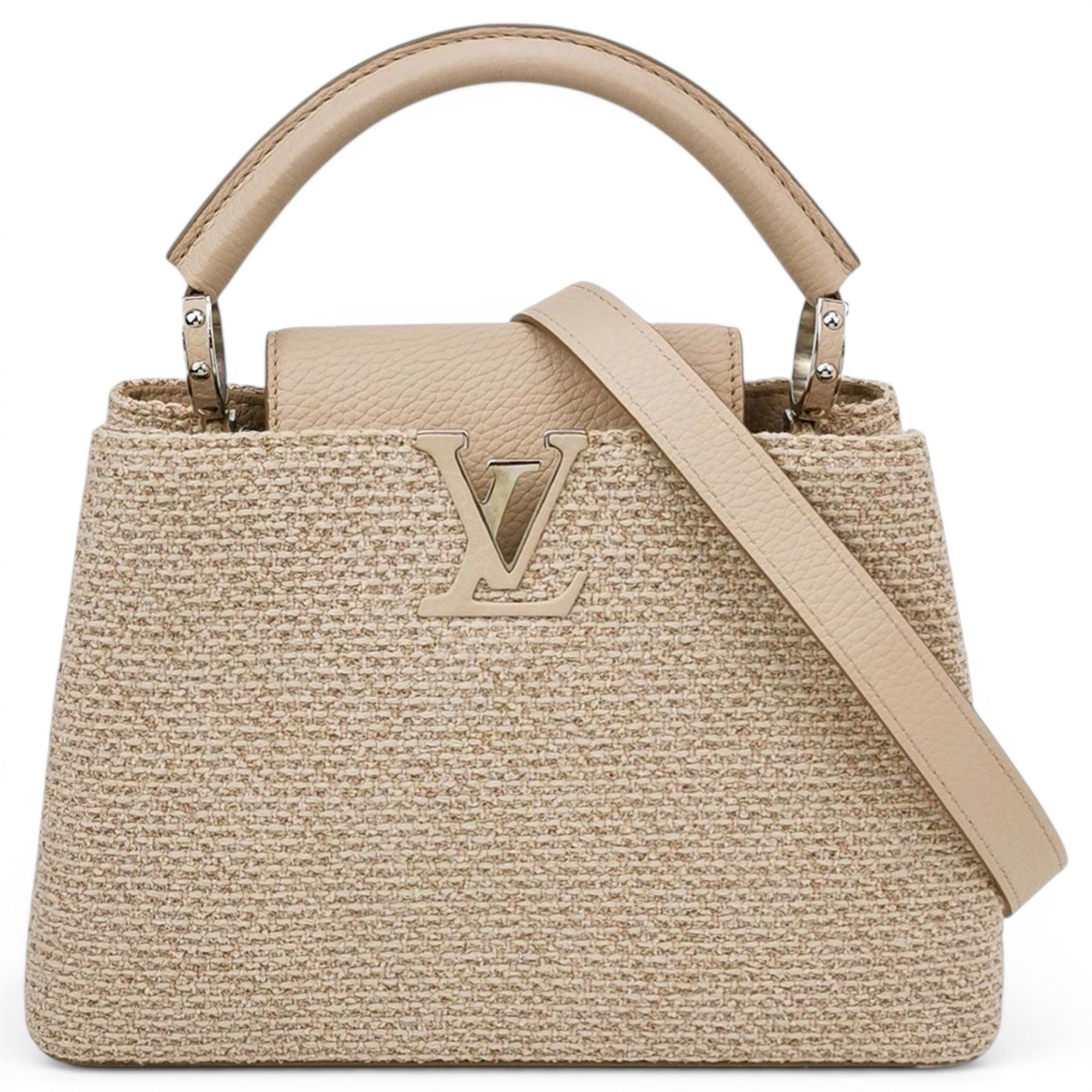Capucines leather handbag