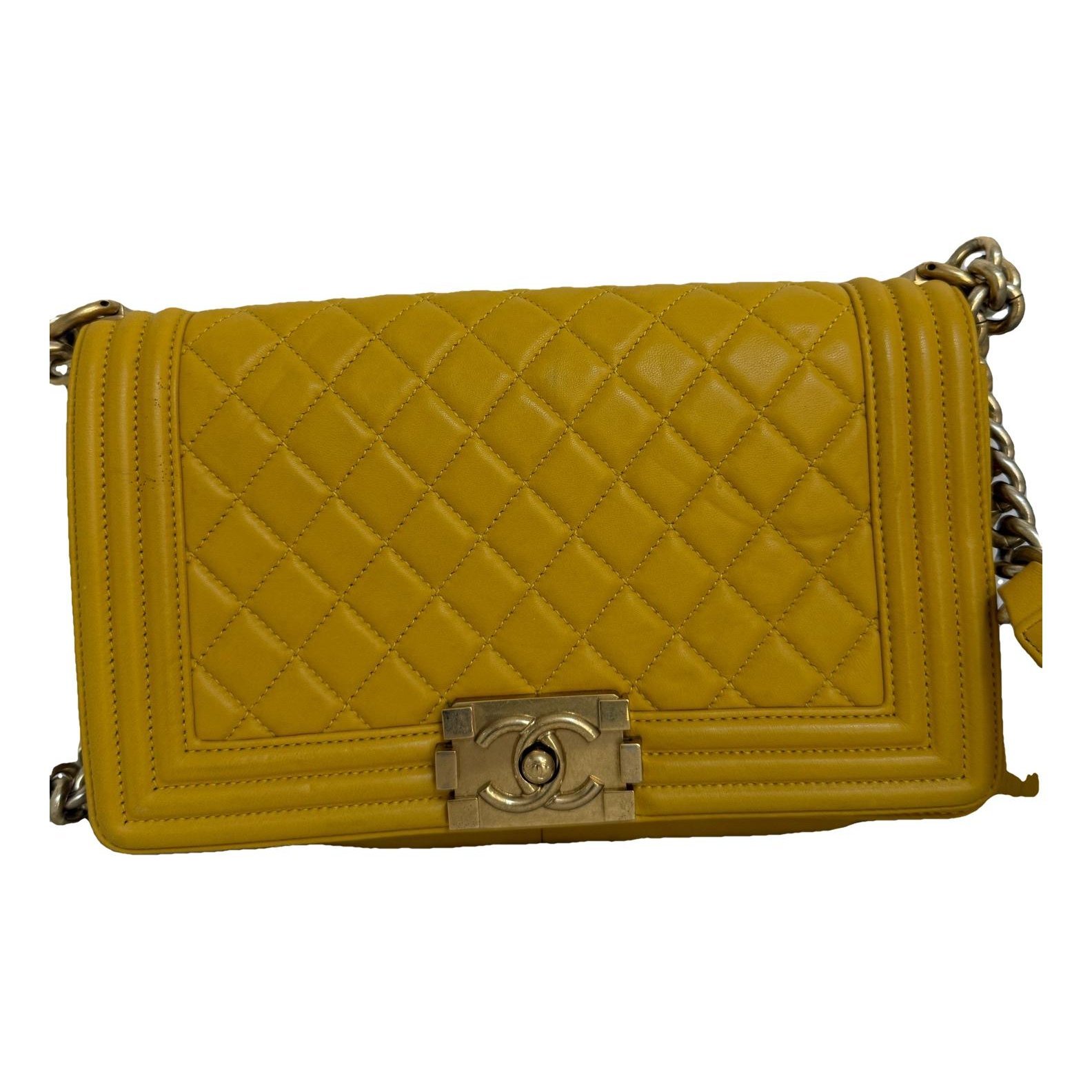 Boy leather crossbody bag