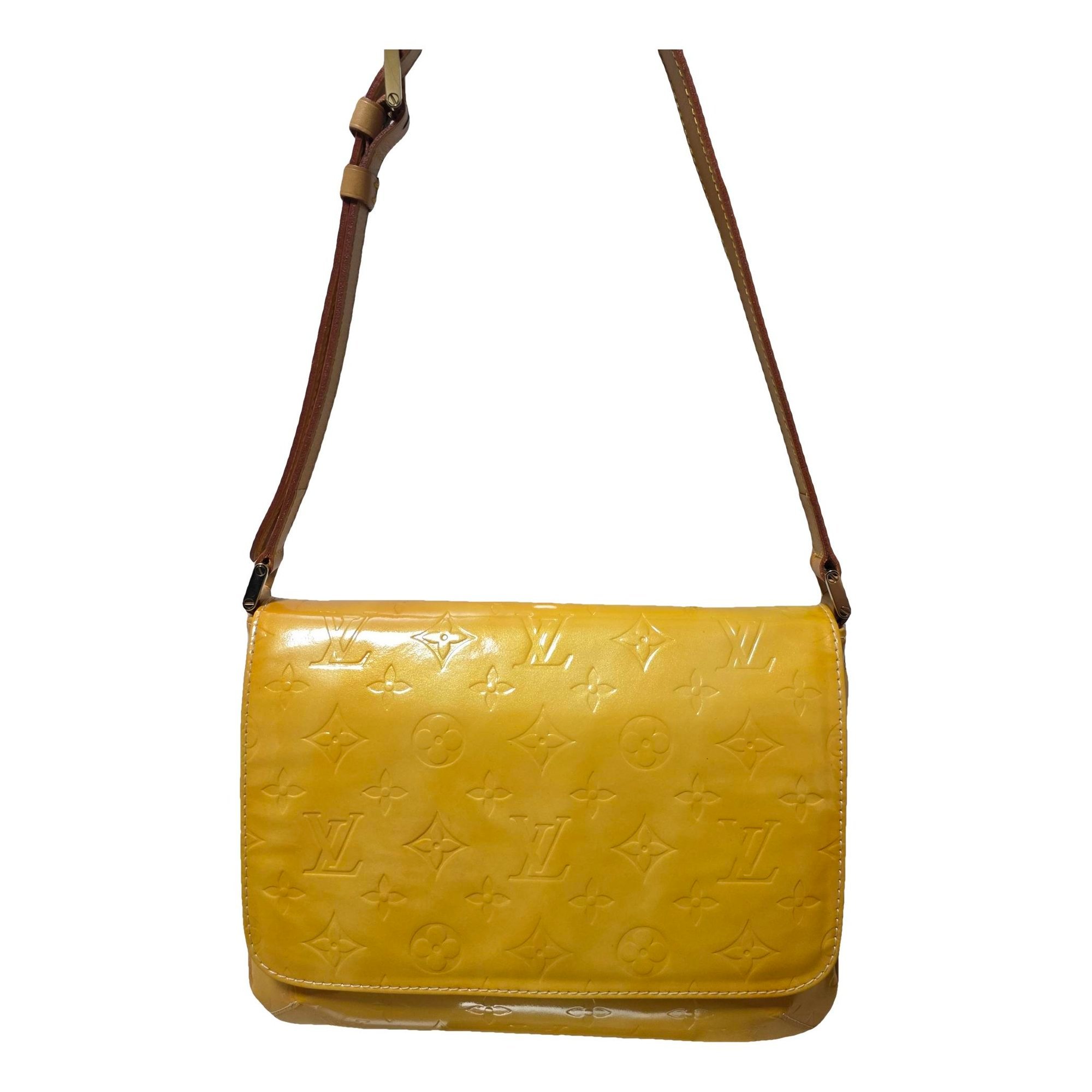 Thompson patent leather handbag