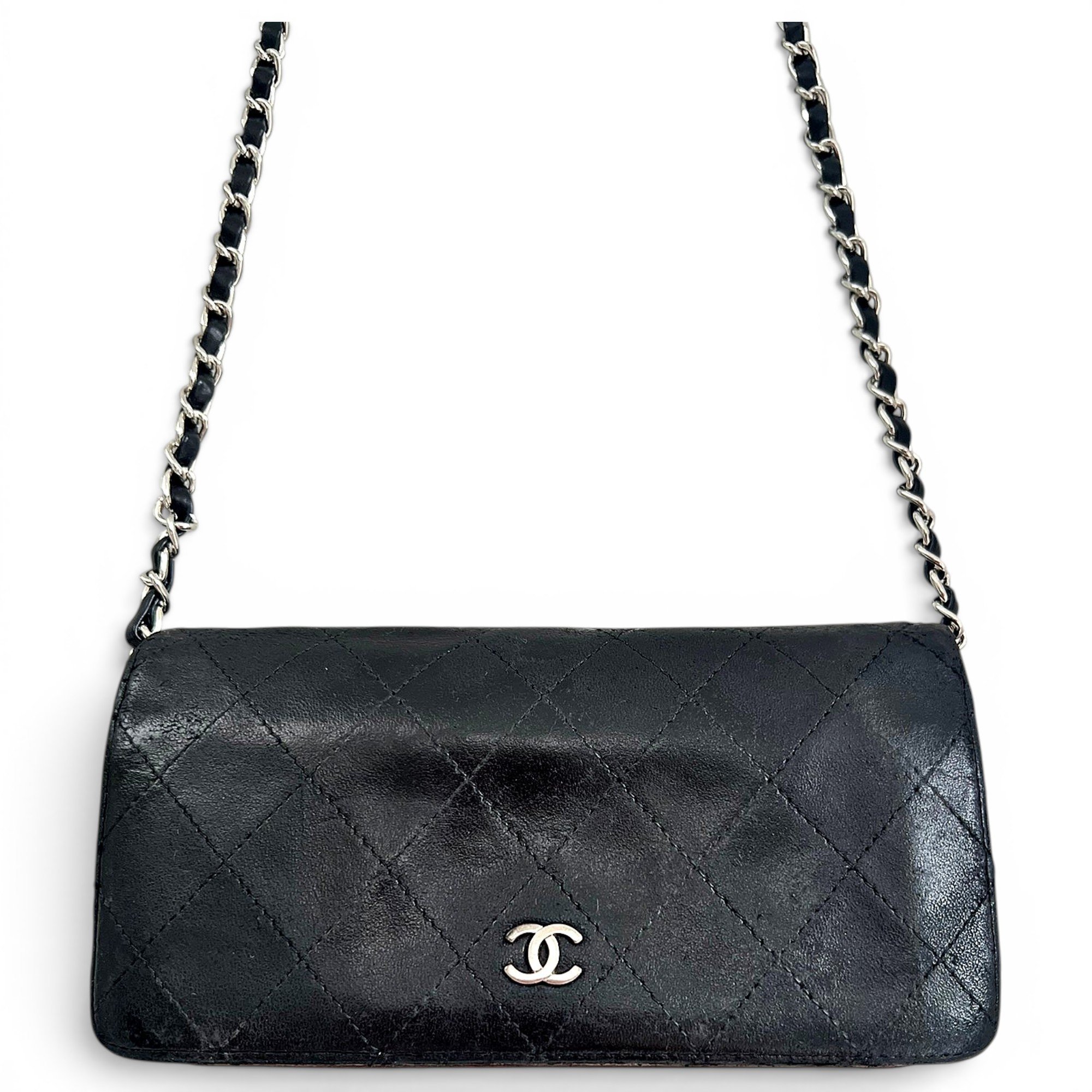 Leather crossbody bag