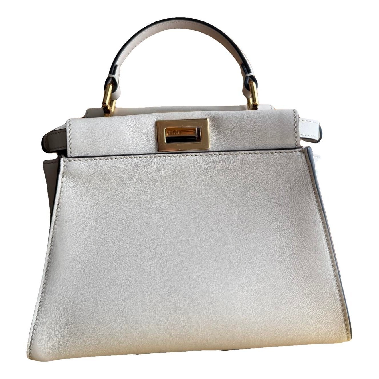 Peekaboo leather handbag