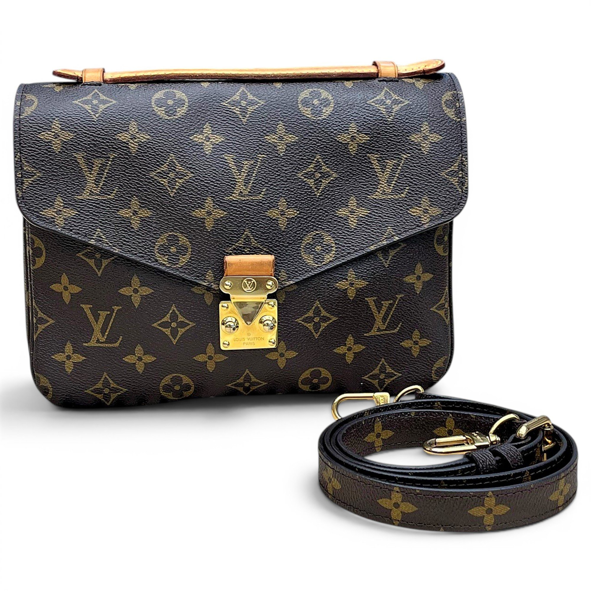 Metis leather crossbody bag